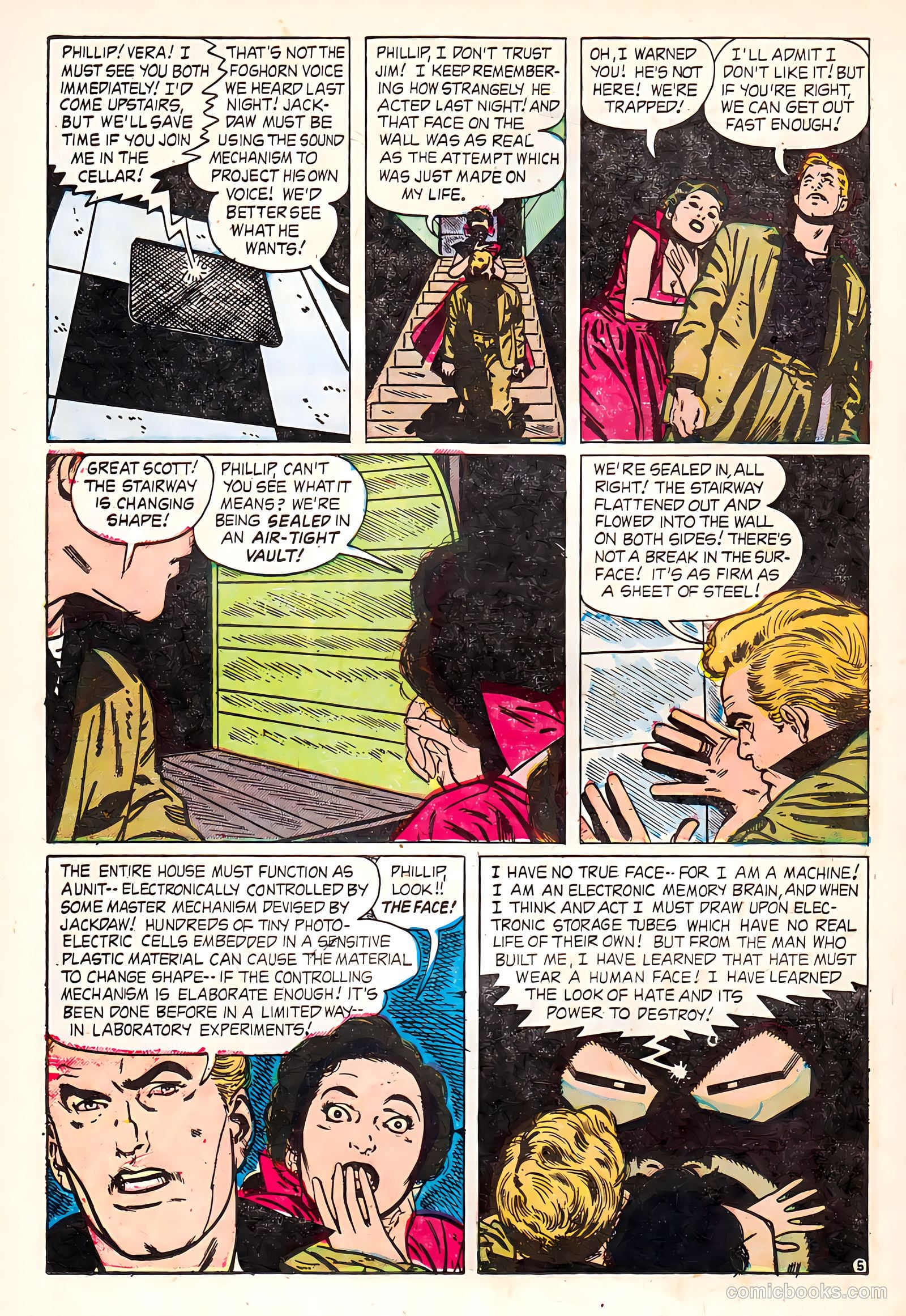 Adventures into Darkness #8 (1953) — page 22 of 36