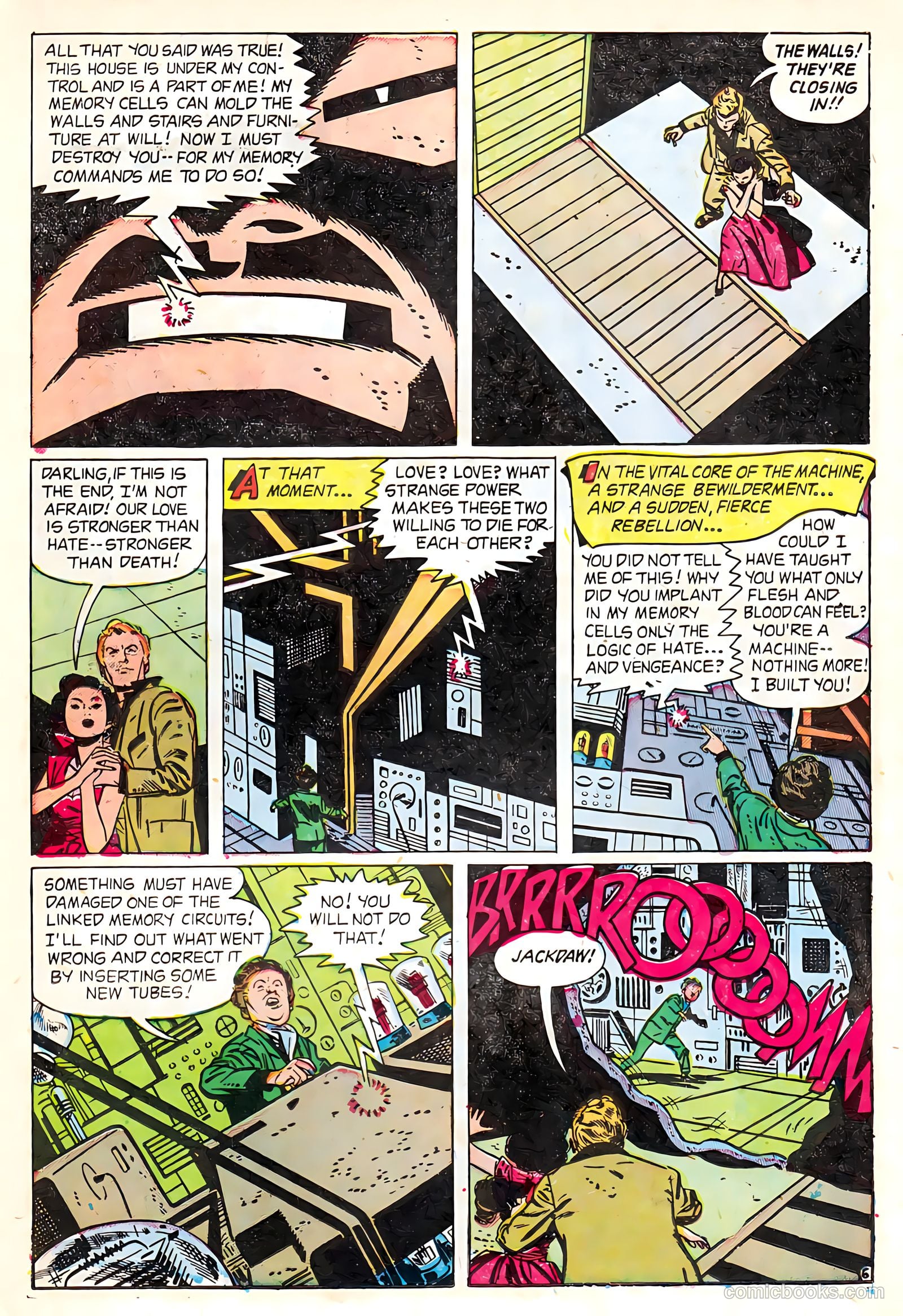 Adventures into Darkness #8 (1953) — page 23 of 36