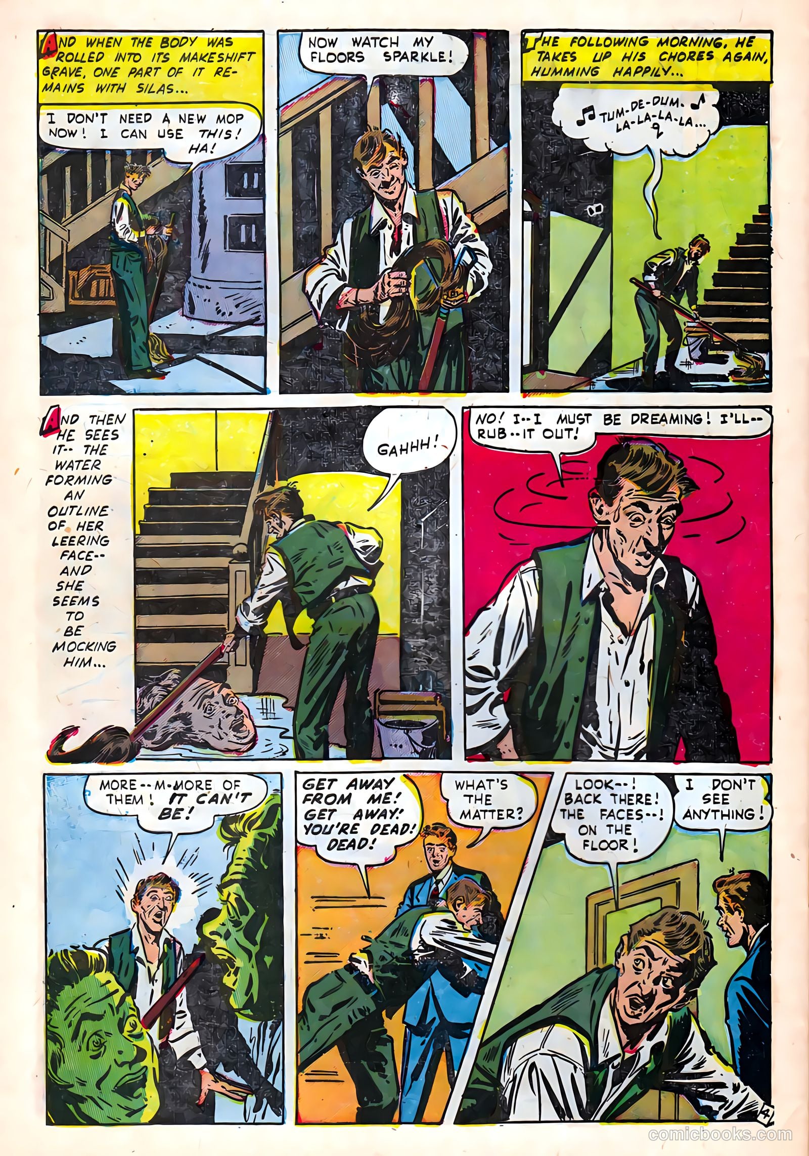 Adventures into Darkness #8 (1953) — page 28 of 36