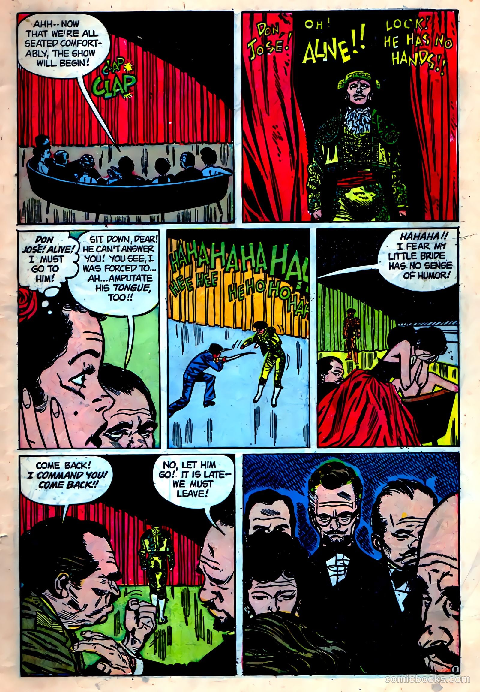 Adventures into Darkness #9 (1953) — page 7 of 36