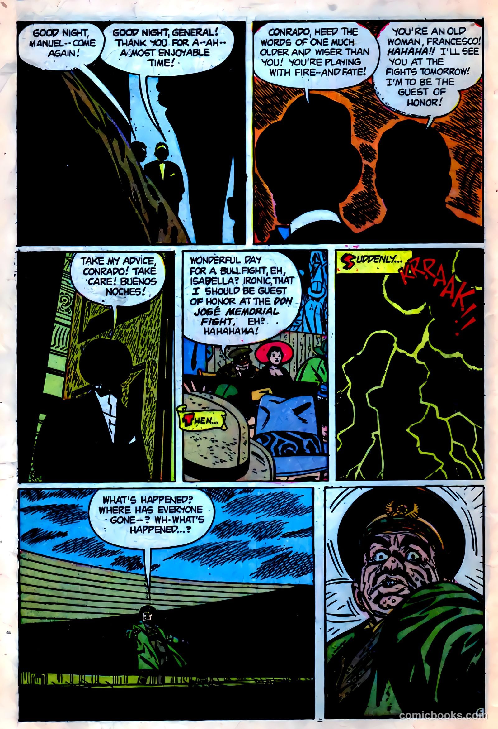 Adventures into Darkness #9 (1953) — page 8 of 36