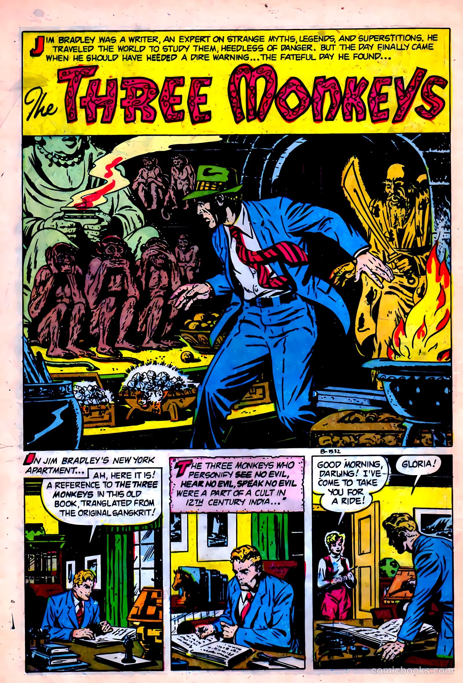 Adventures into Darkness #9 (1953) — page 12 of 36