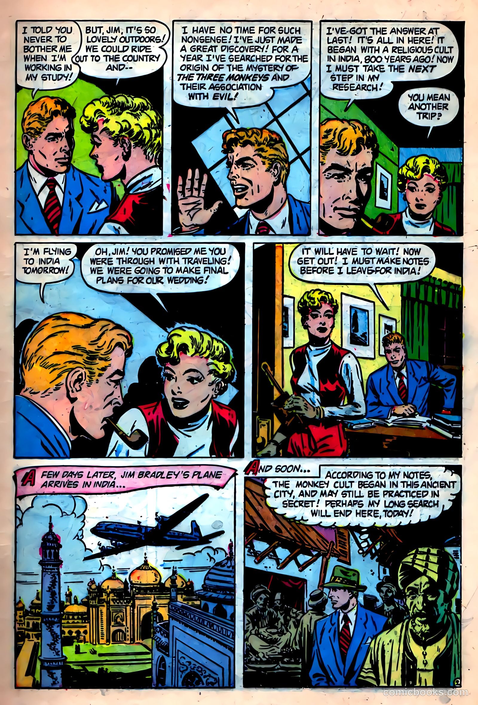 Adventures into Darkness #9 (1953) — page 13 of 36