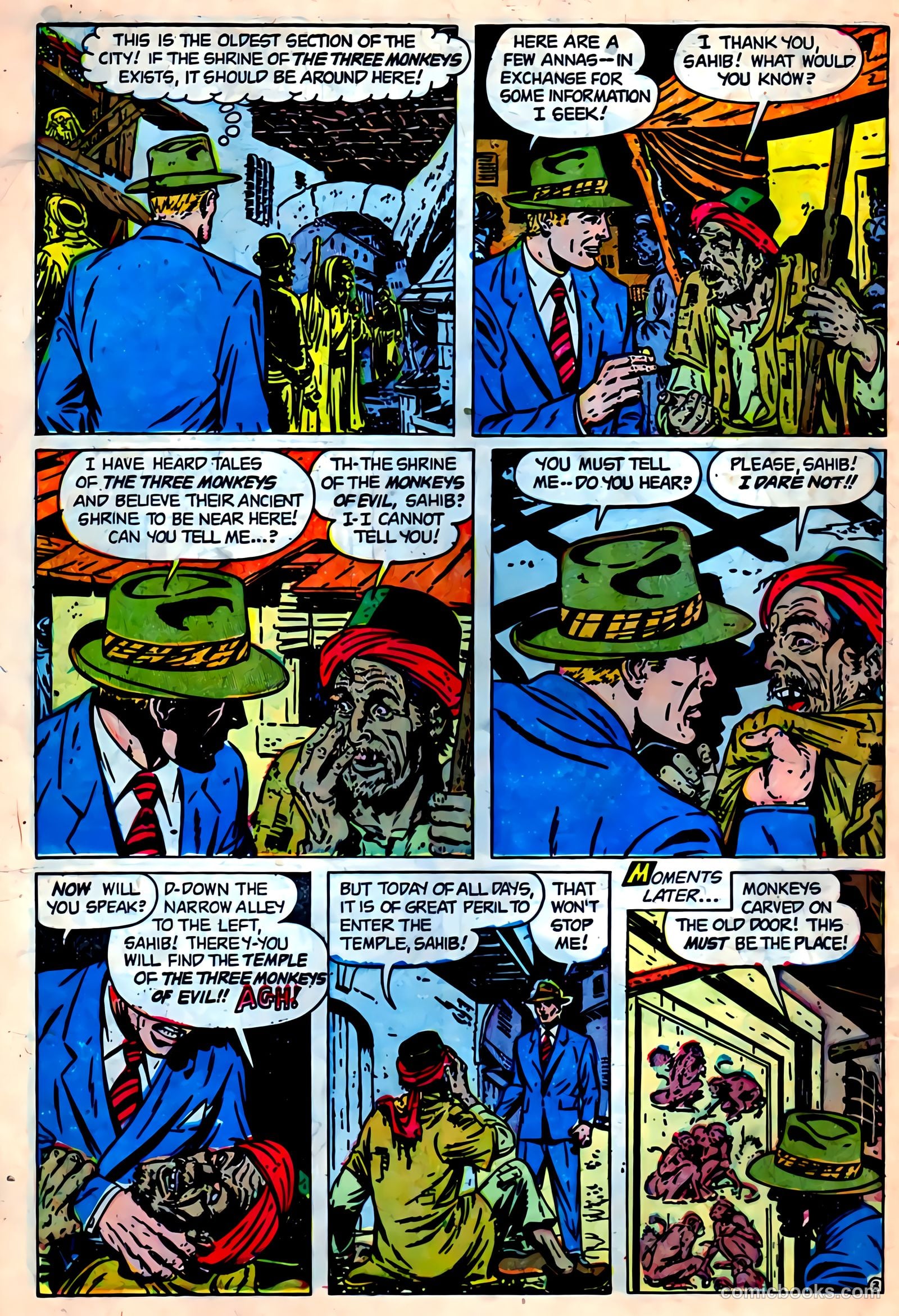 Adventures into Darkness #9 (1953) — page 14 of 36