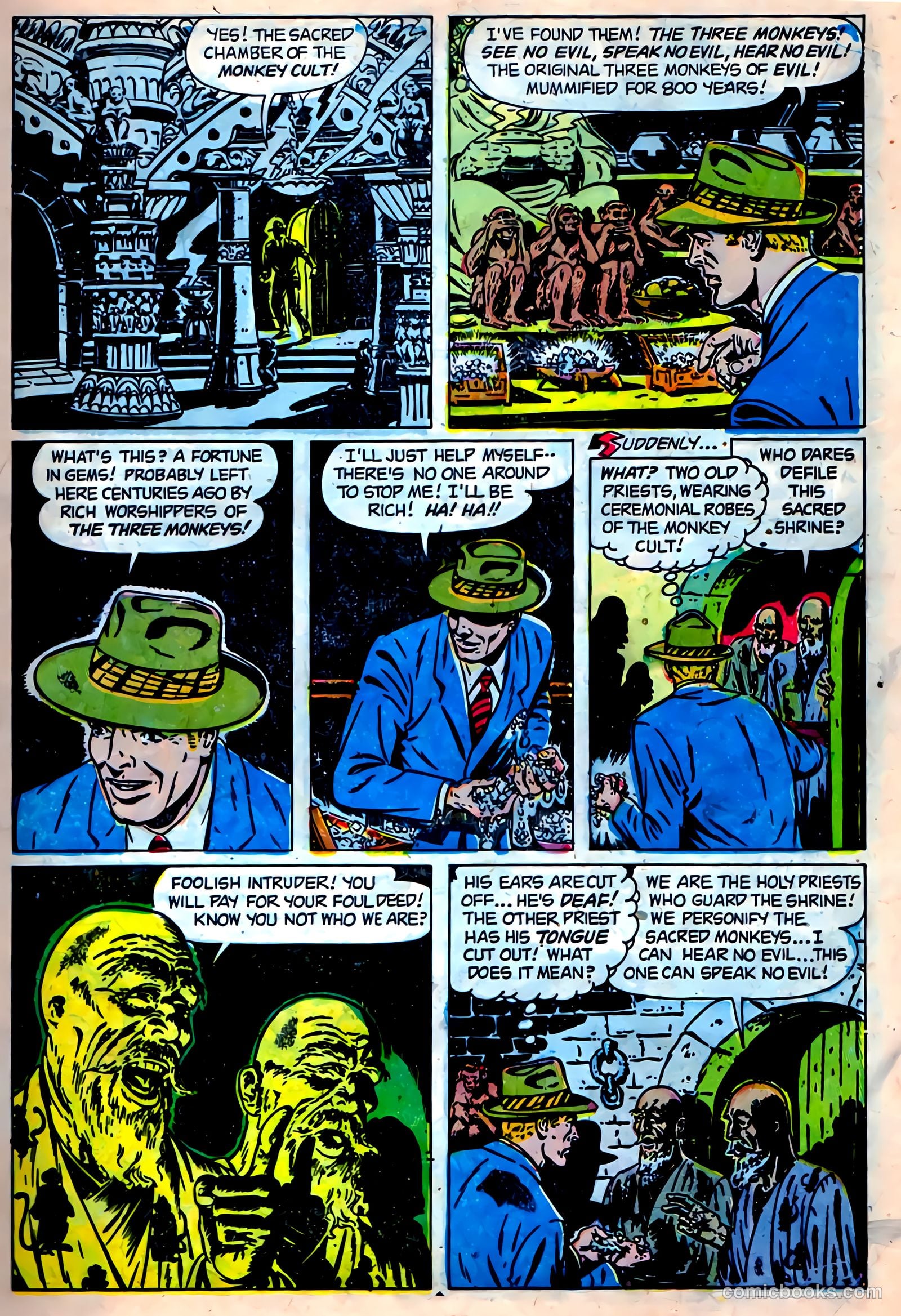 Adventures into Darkness #9 (1953) — page 15 of 36