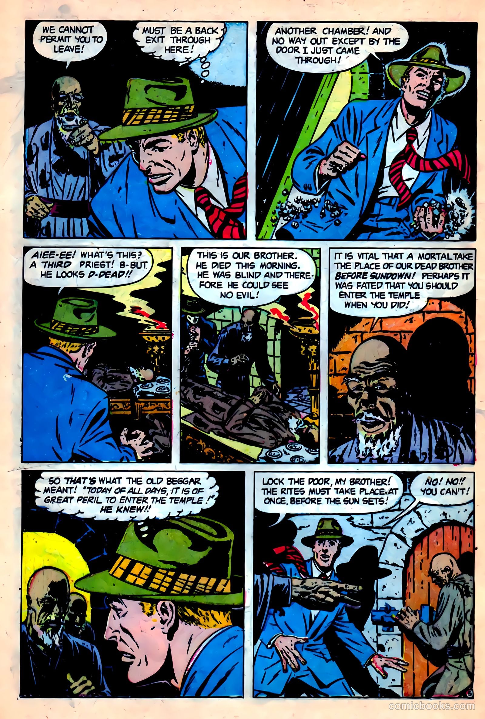 Adventures into Darkness #9 (1953) — page 16 of 36
