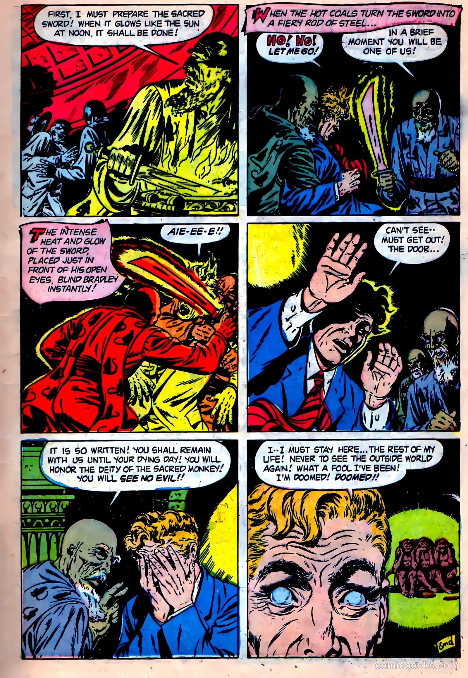 Adventures into Darkness #9 (1953) — page 17 of 36