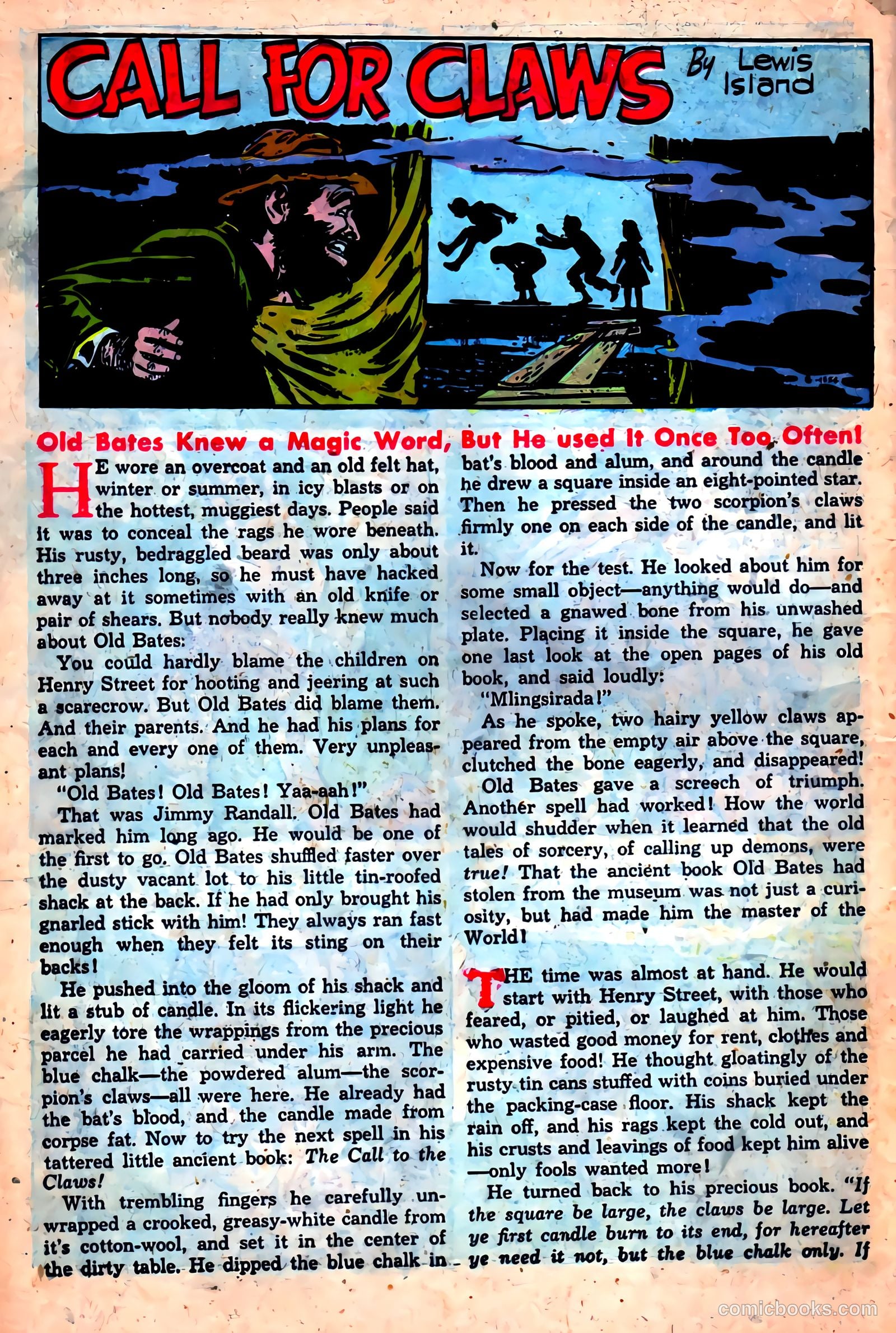 Adventures into Darkness #9 (1953) — page 18 of 36