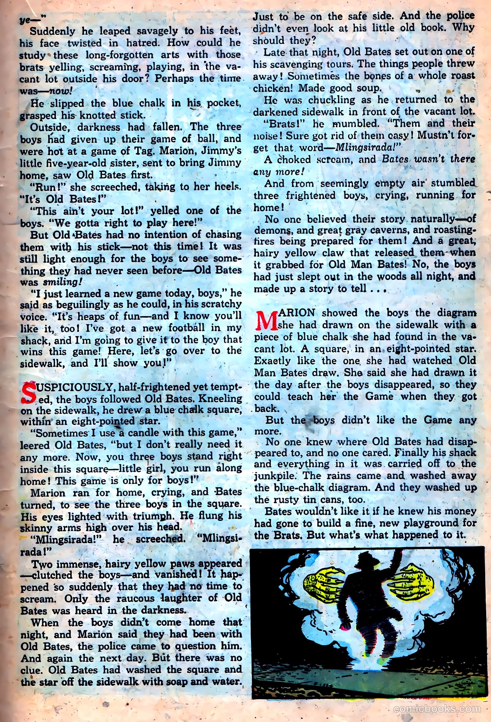 Adventures into Darkness #9 (1953) — page 19 of 36