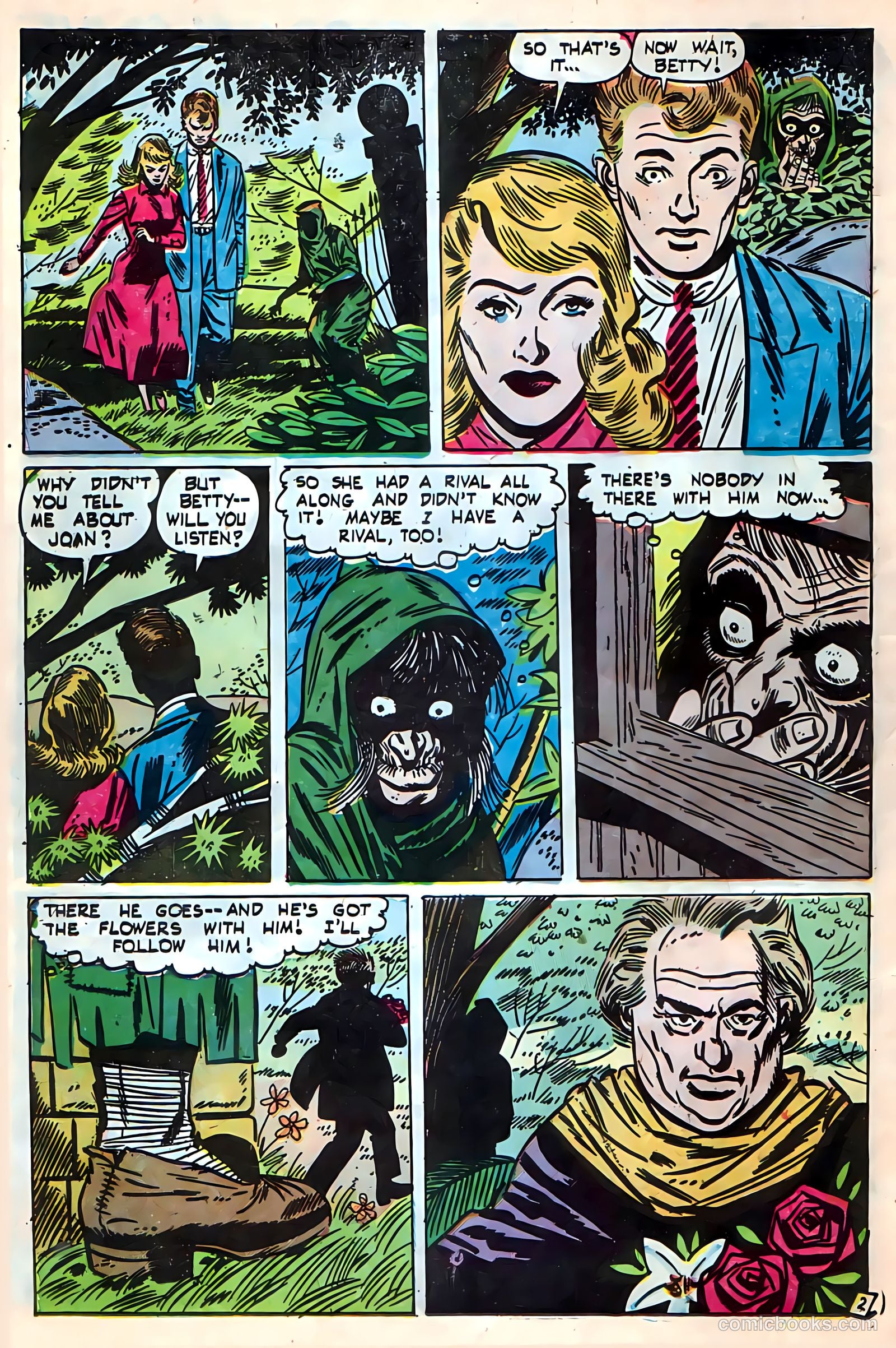 Adventures into Darkness #9 (1953) — page 22 of 36