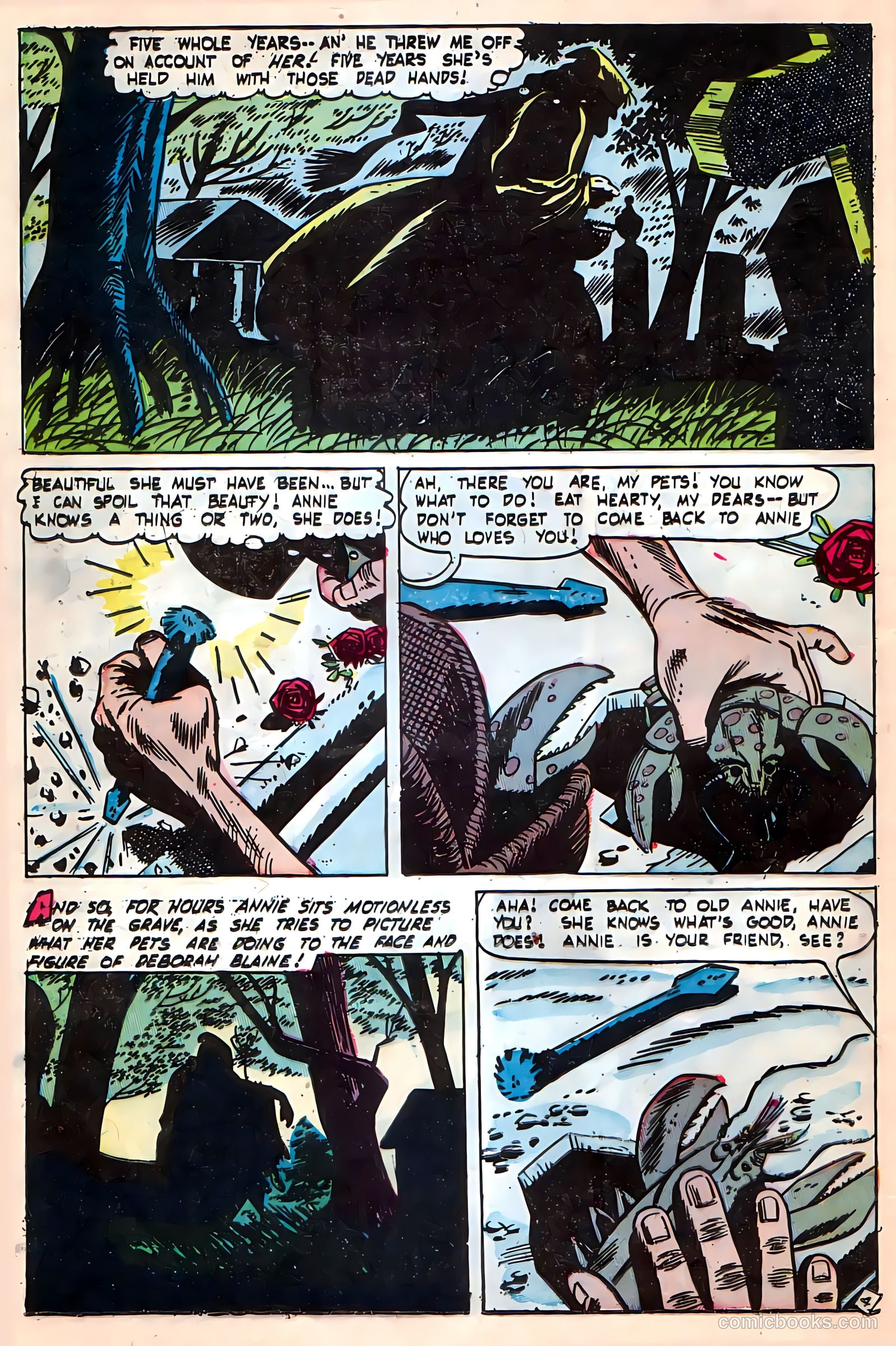 Adventures into Darkness #9 (1953) — page 24 of 36