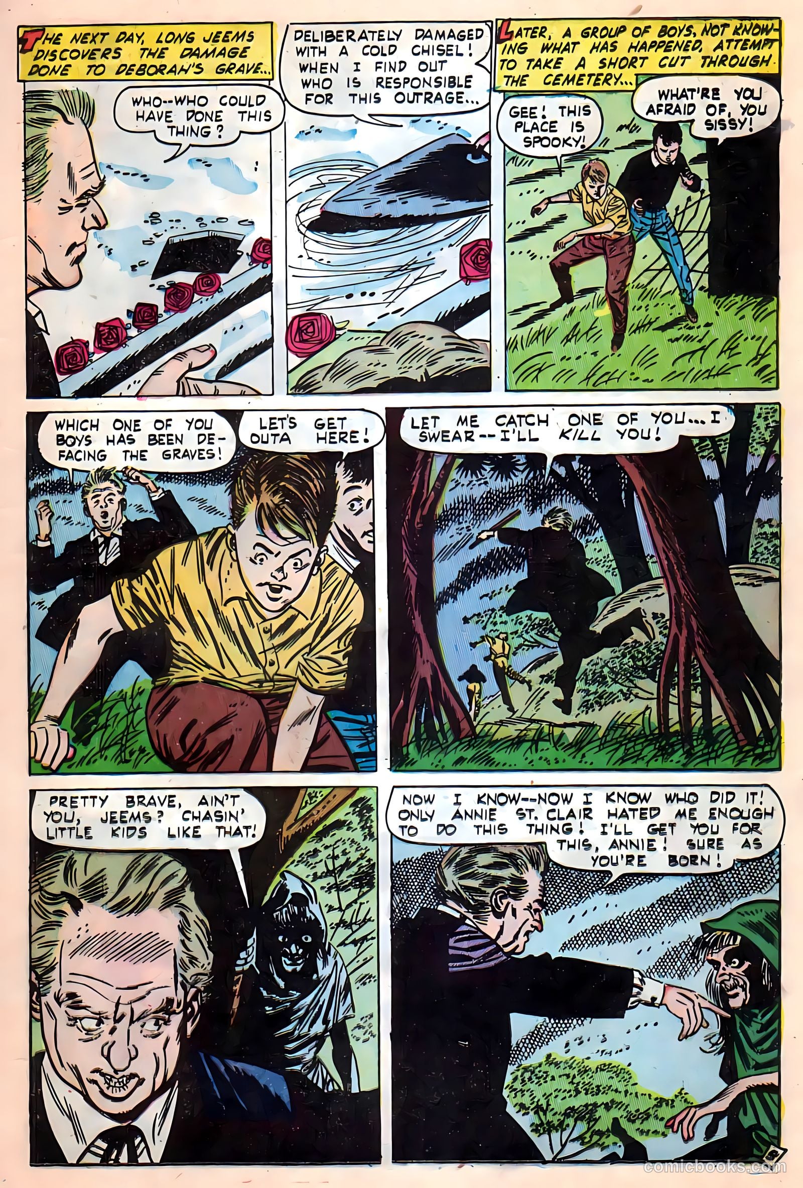 Adventures into Darkness #9 (1953) — page 25 of 36