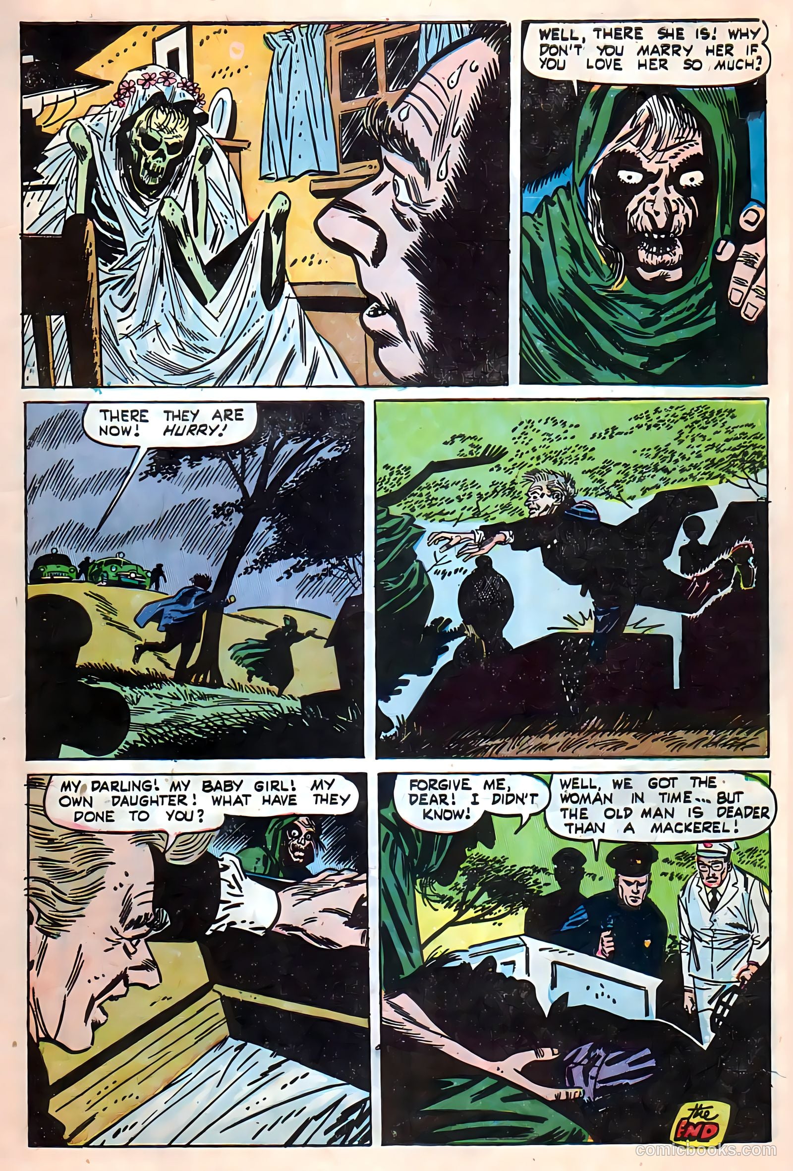 Adventures into Darkness #9 (1953) — page 27 of 36