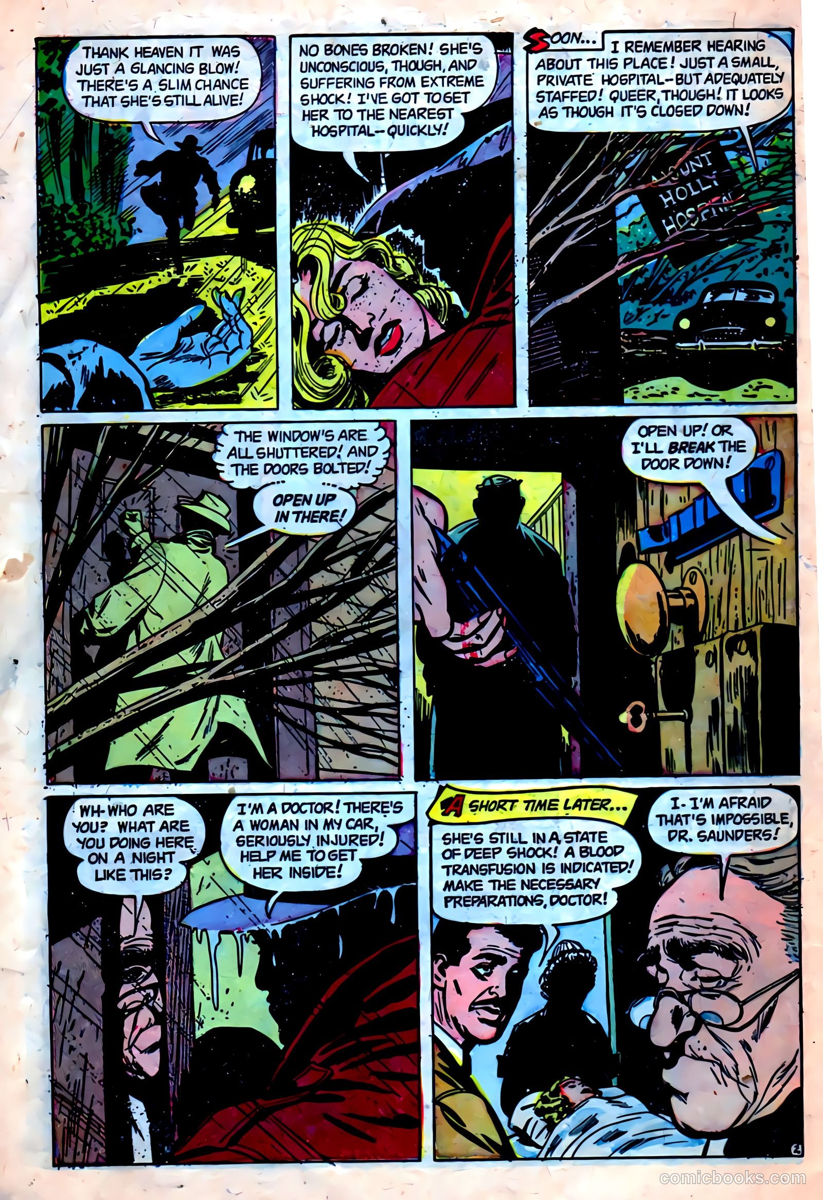 Adventures into Darkness #9 (1953) — page 30 of 36