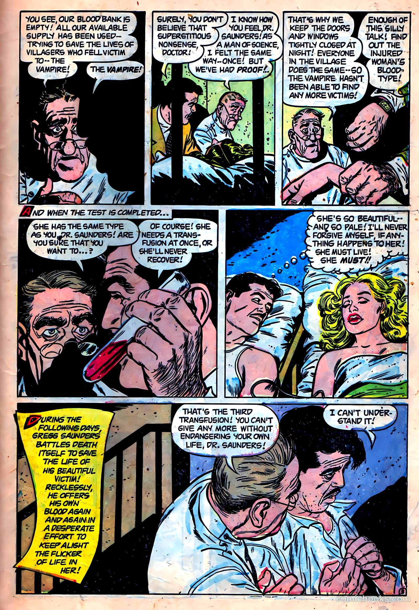 Adventures into Darkness #9 (1953) — page 31 of 36