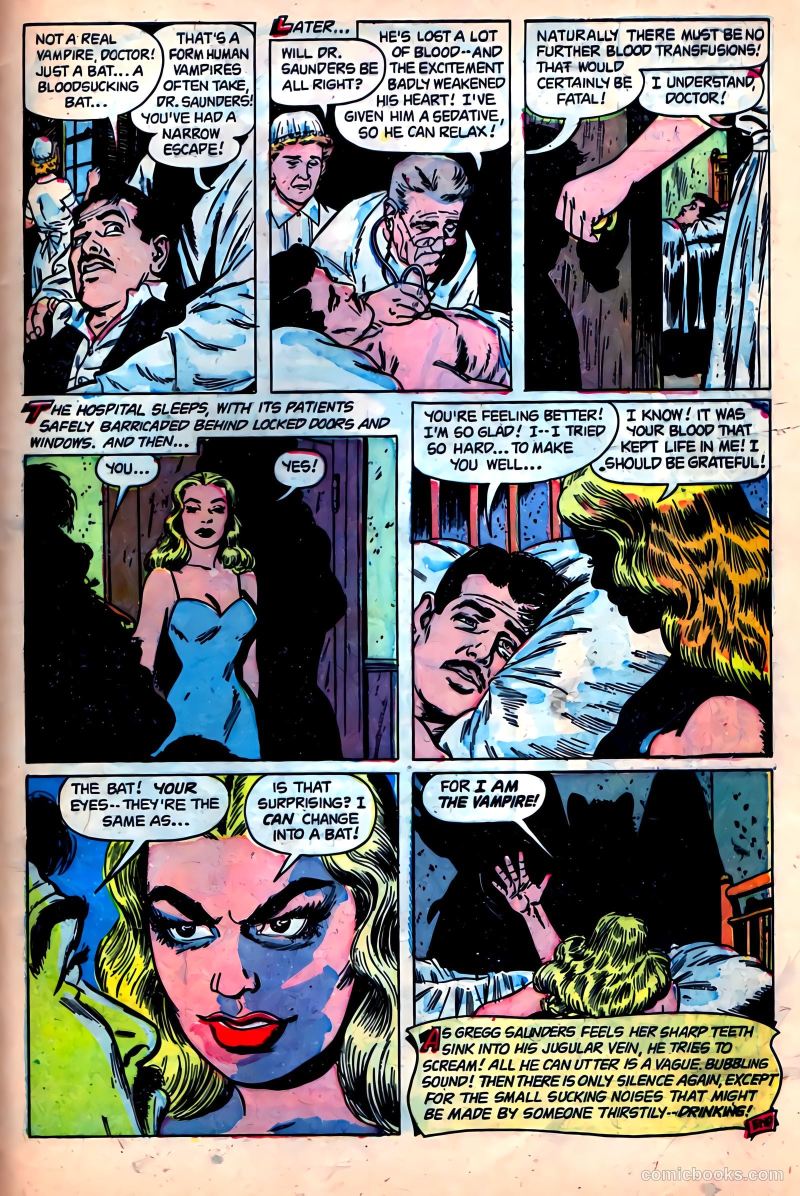 Adventures into Darkness #9 (1953) — page 33 of 36