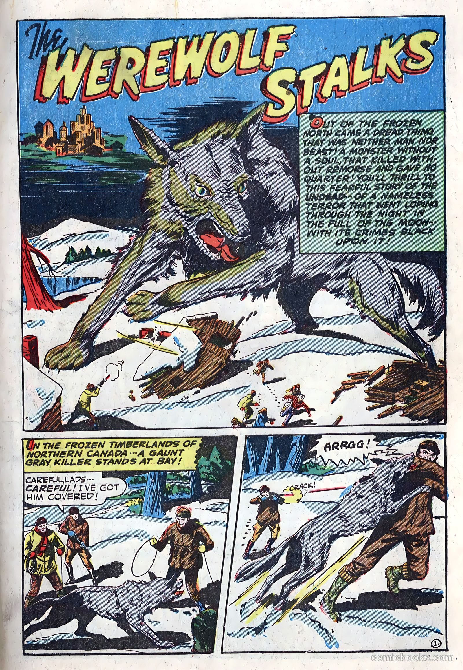 Adventures into the Unknown #1 (1948) — page 3 of 52
