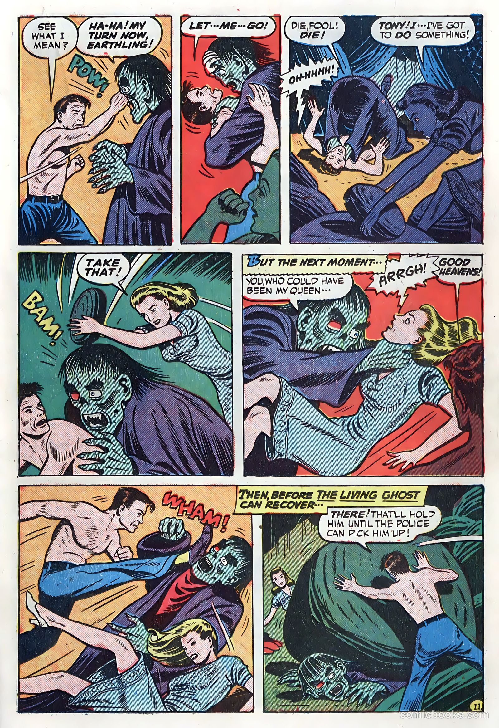 Adventures into the Unknown #1 (1948) — page 21 of 52