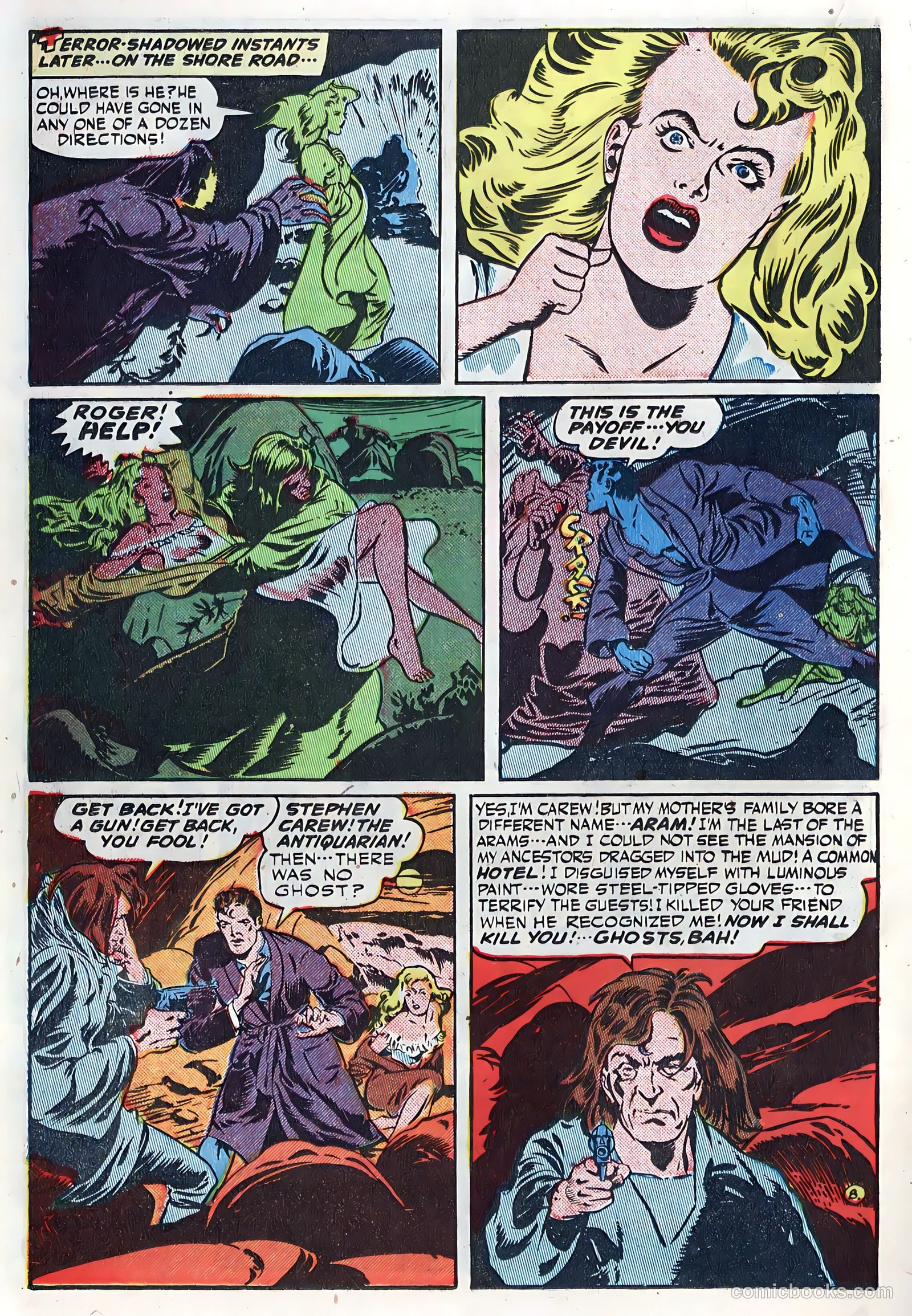 Adventures into the Unknown #1 (1948) — page 32 of 52