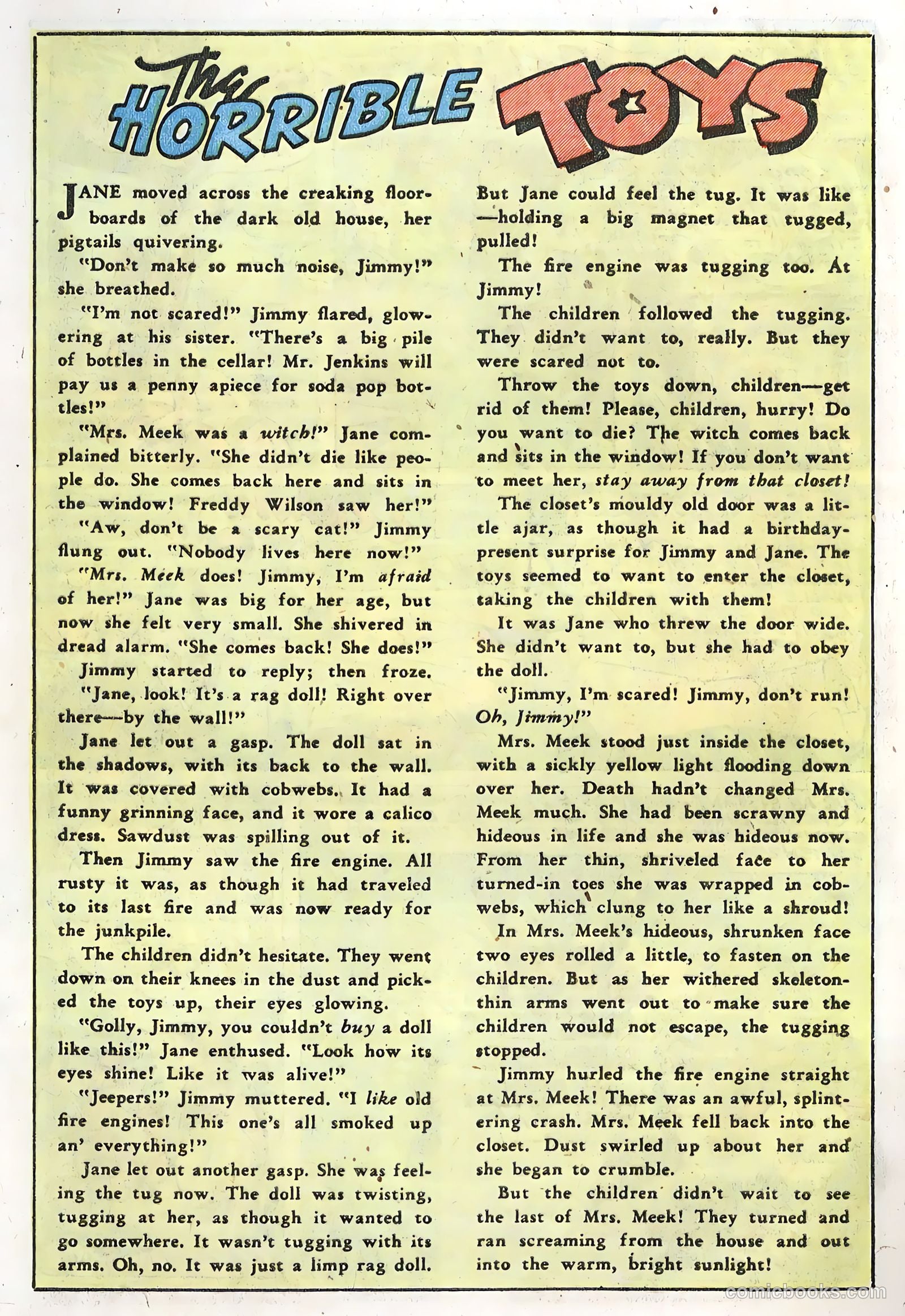 Adventures into the Unknown #1 (1948) — page 42 of 52