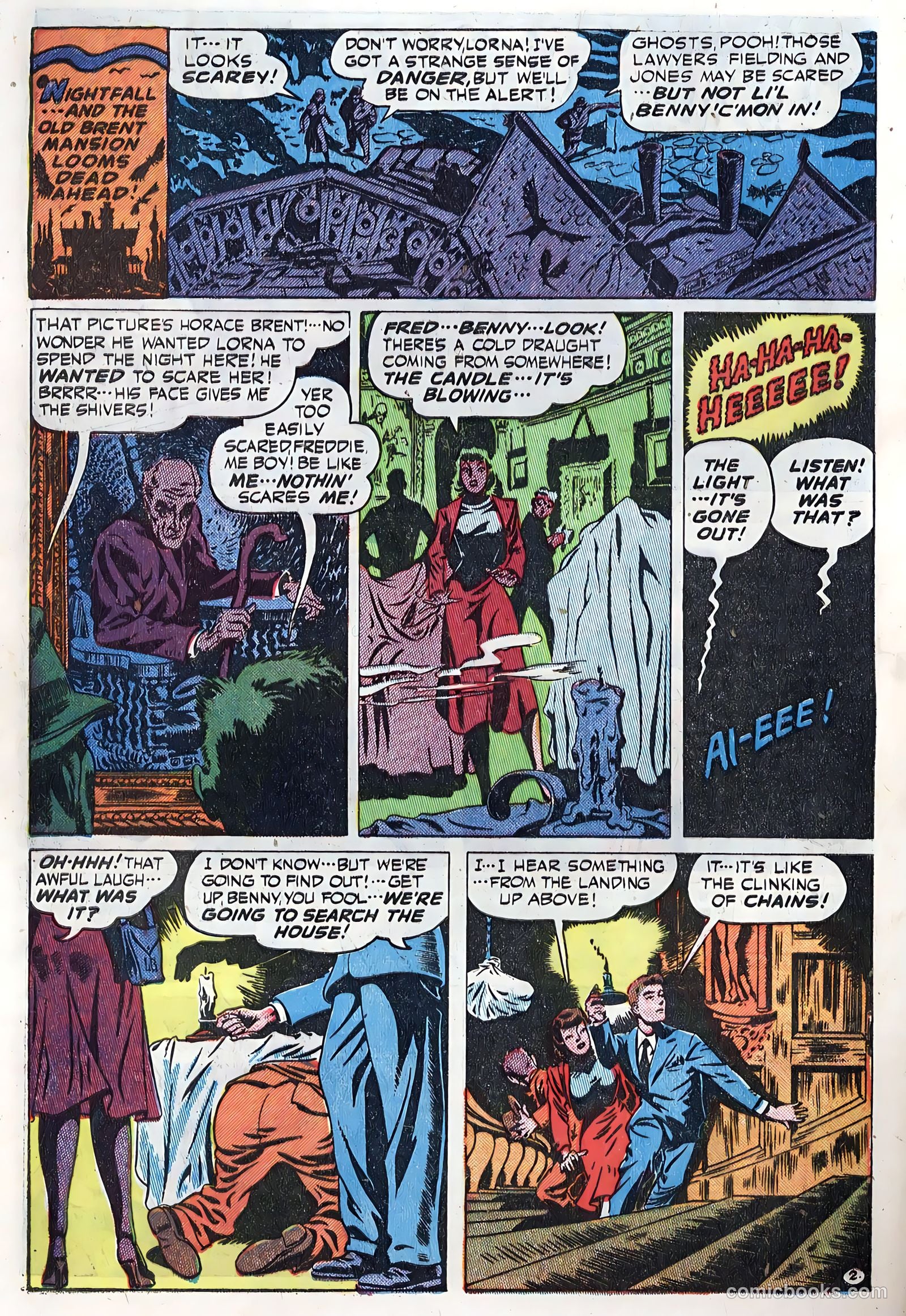 Adventures into the Unknown #1 (1948) — page 46 of 52