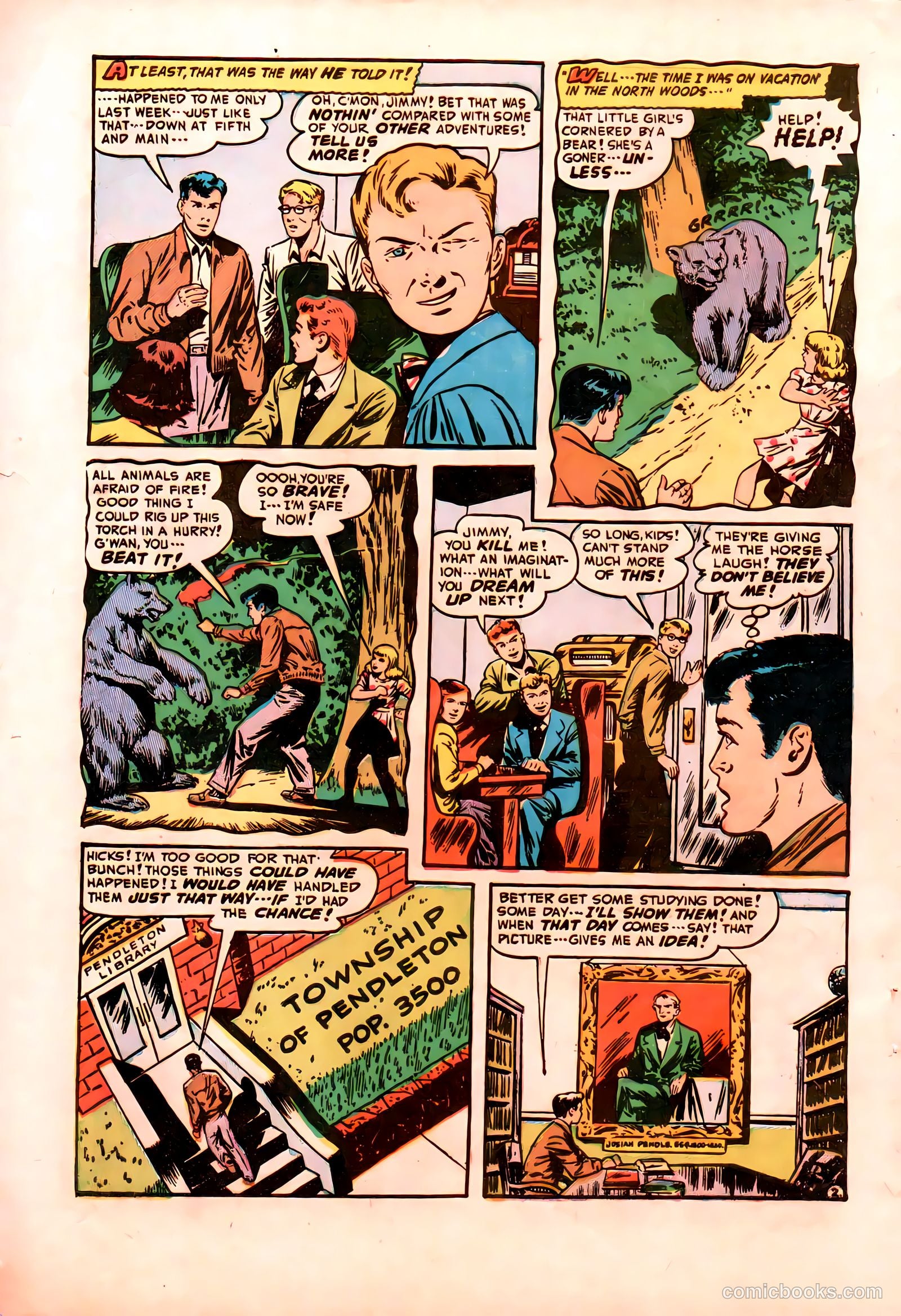 Adventures into the Unknown #10 (1950) — page 3 of 51