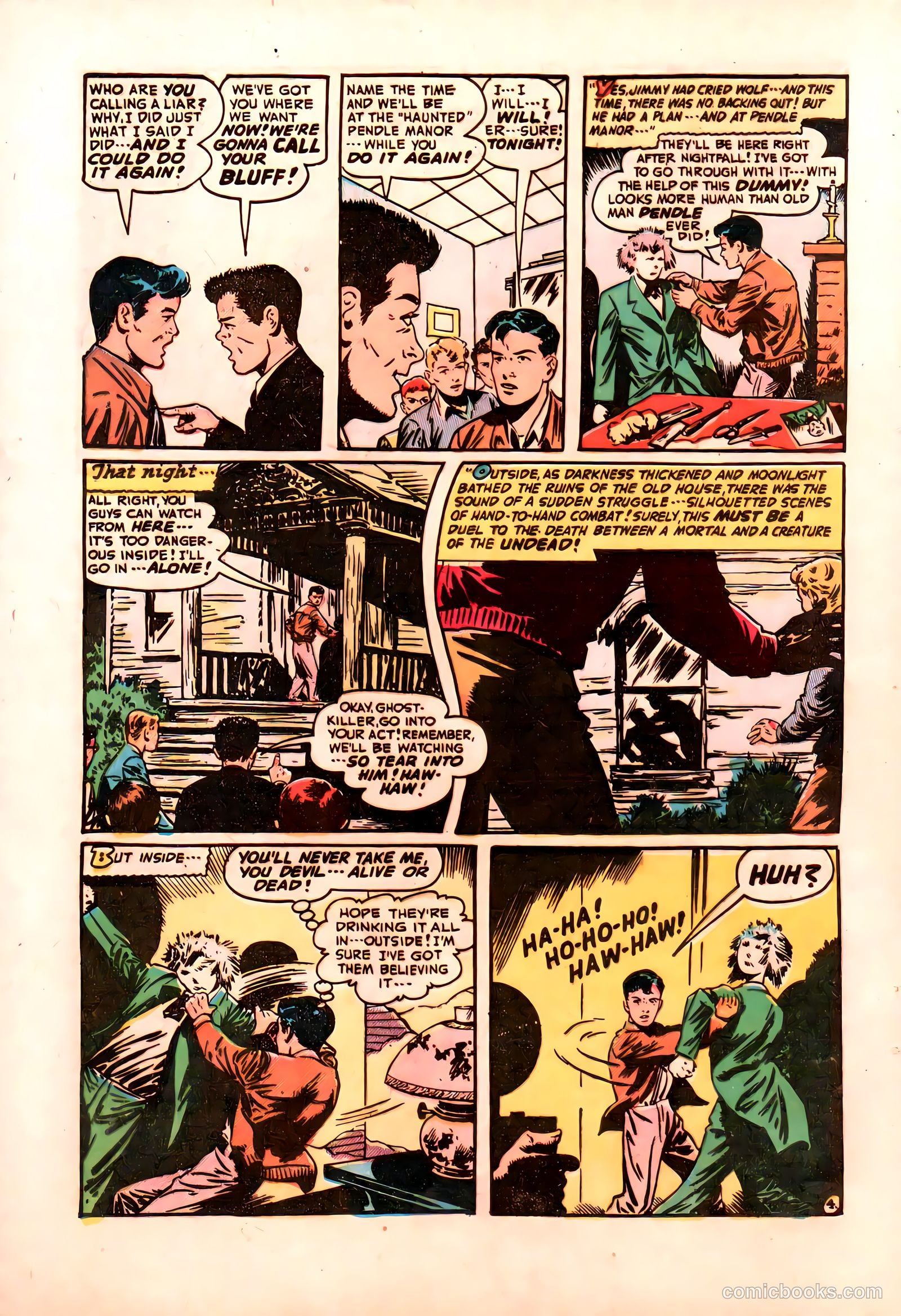 Adventures into the Unknown #10 (1950) — page 5 of 51