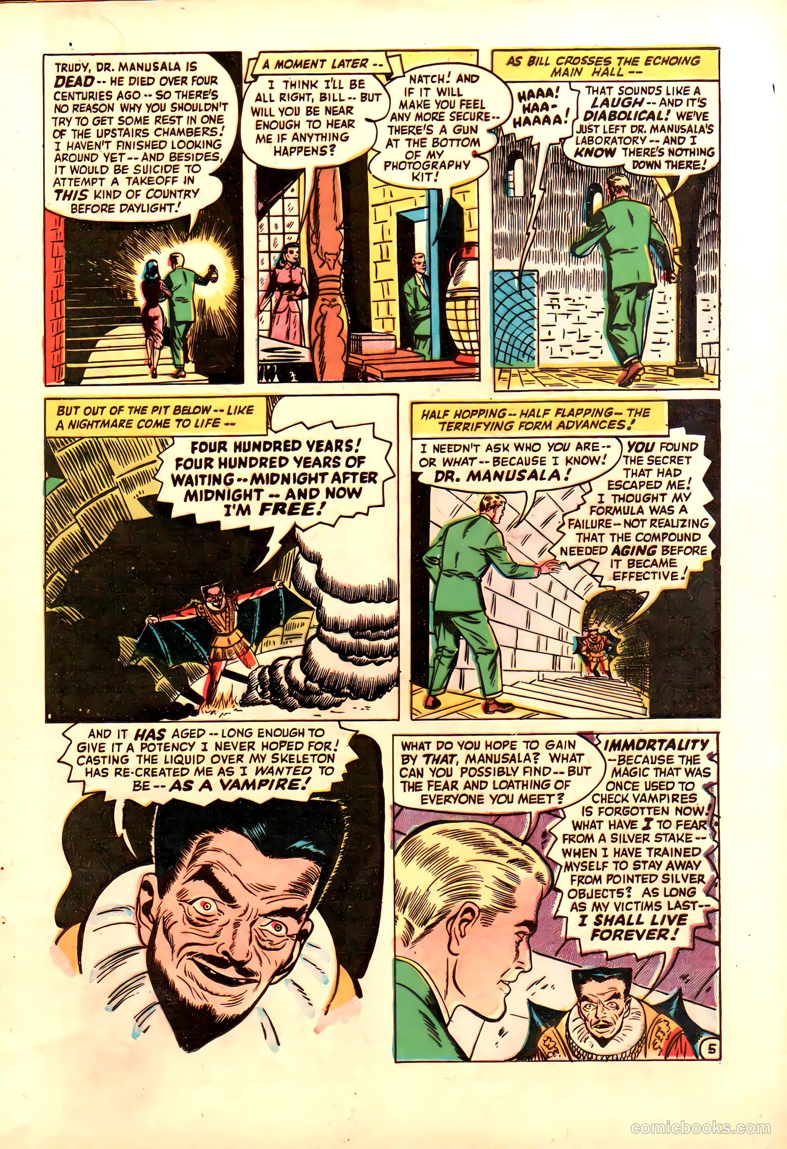 Adventures into the Unknown #10 (1950) — page 16 of 51