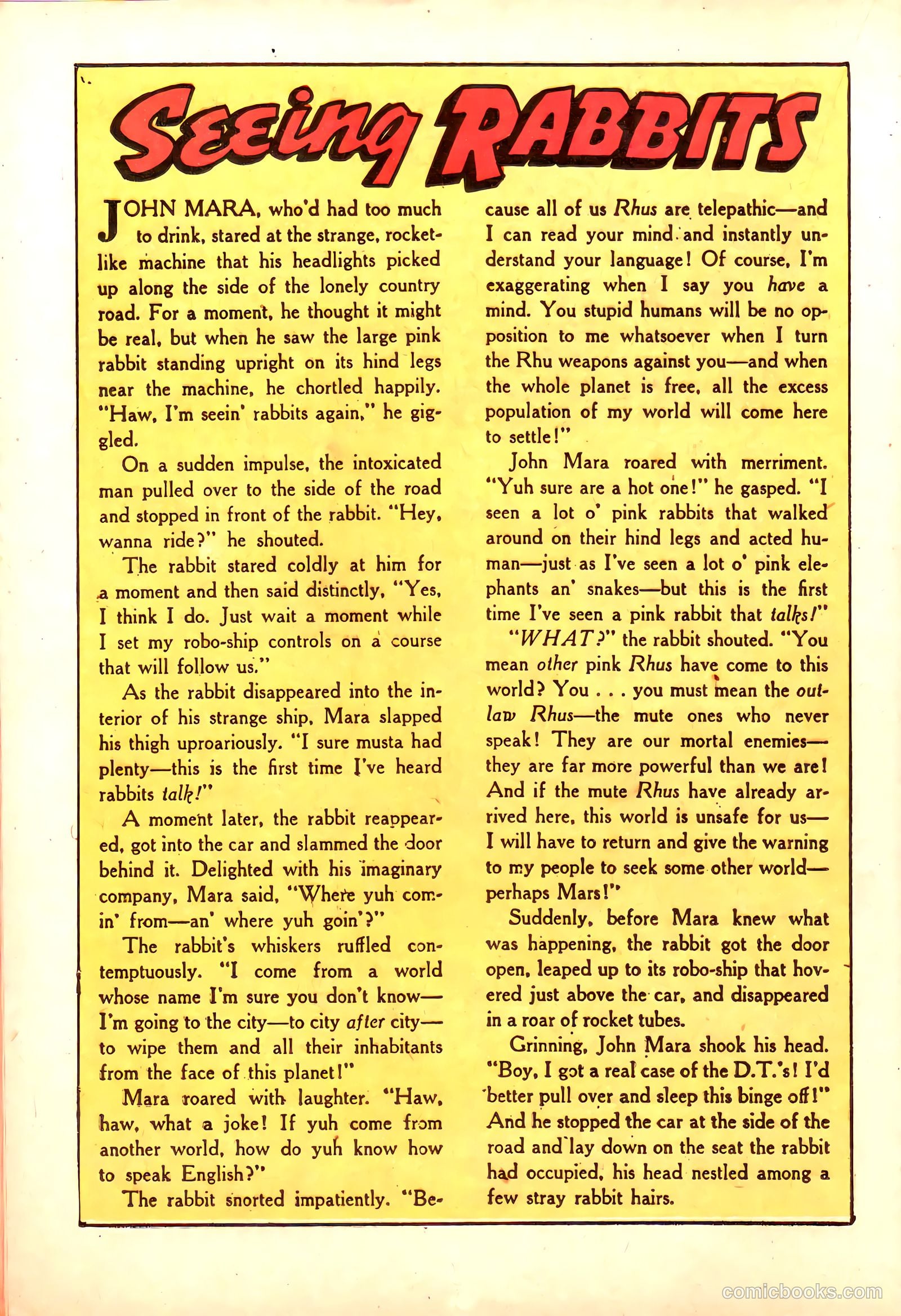 Adventures into the Unknown #10 (1950) — page 21 of 51
