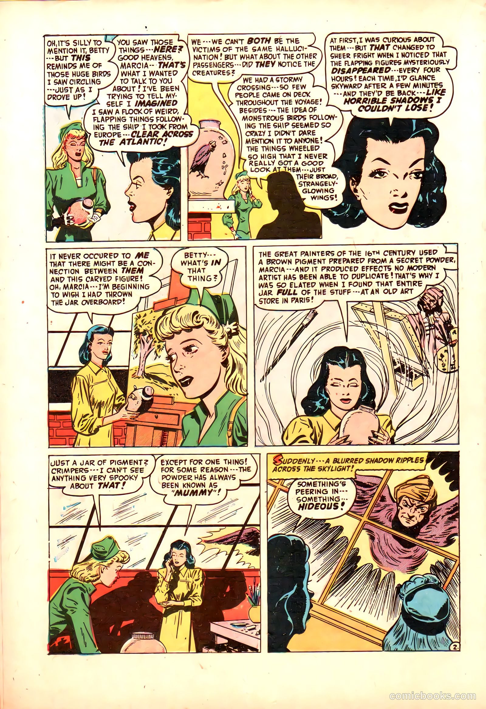 Adventures into the Unknown #10 (1950) — page 23 of 51