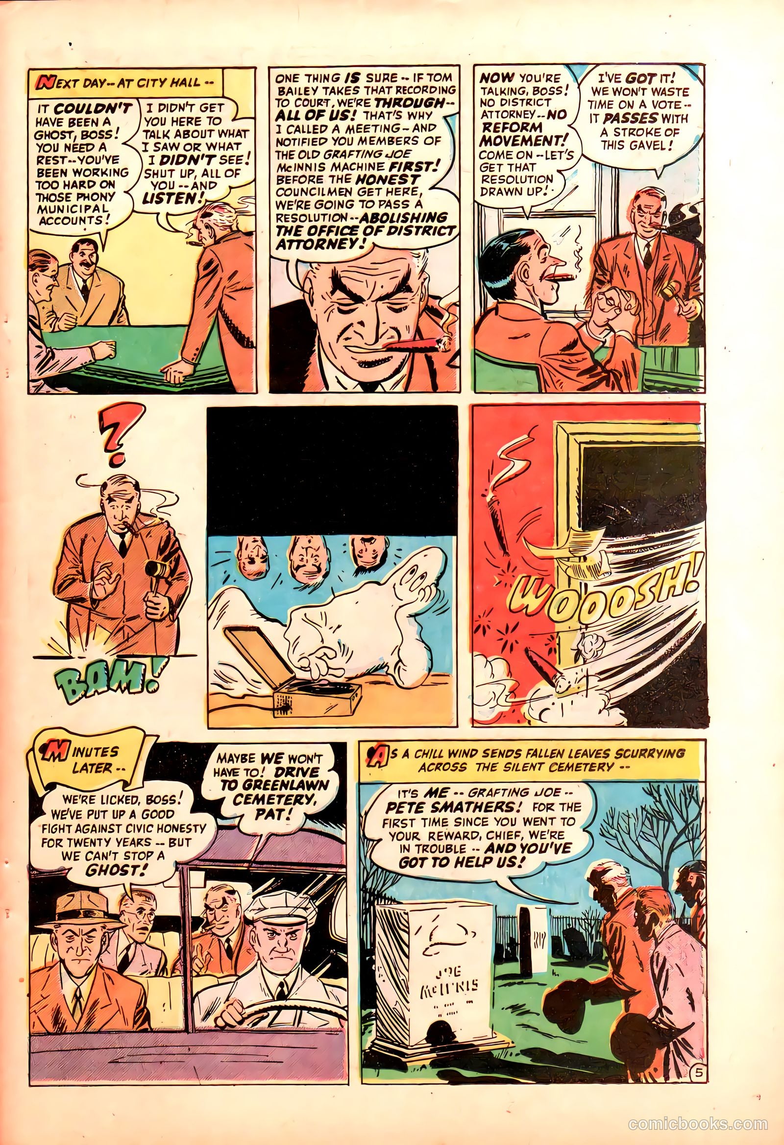 Adventures into the Unknown #10 (1950) — page 36 of 51