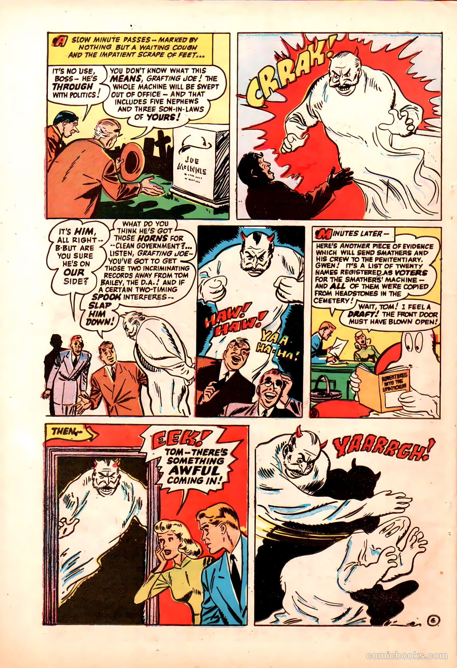Adventures into the Unknown #10 (1950) — page 37 of 51