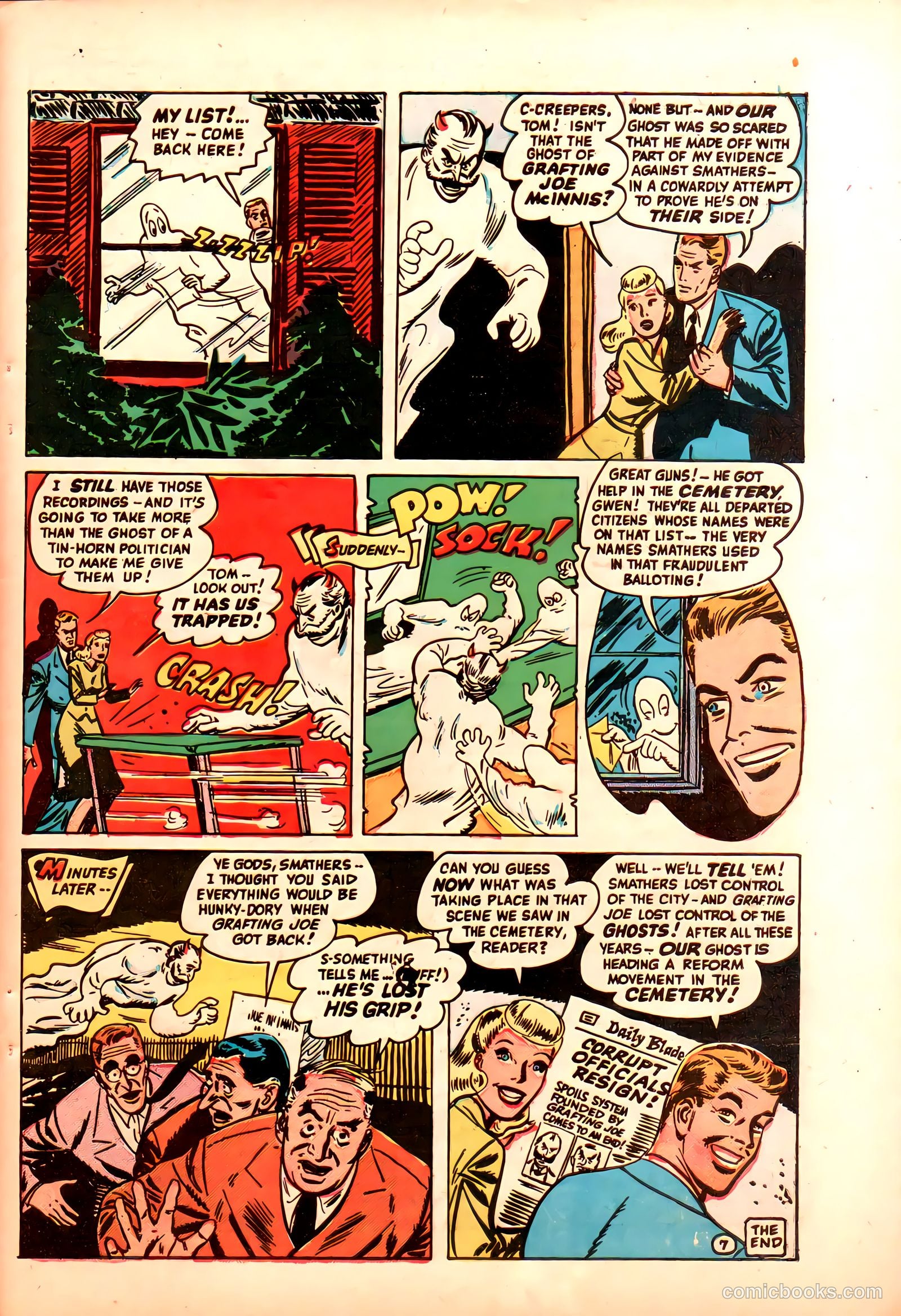 Adventures into the Unknown #10 (1950) — page 38 of 51