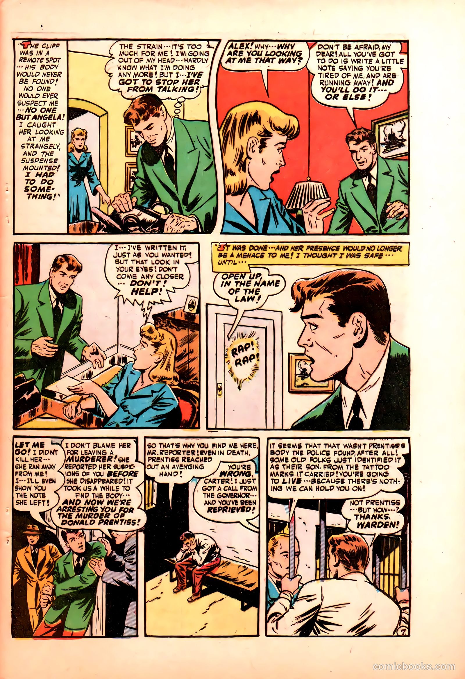 Adventures into the Unknown #10 (1950) — page 46 of 51