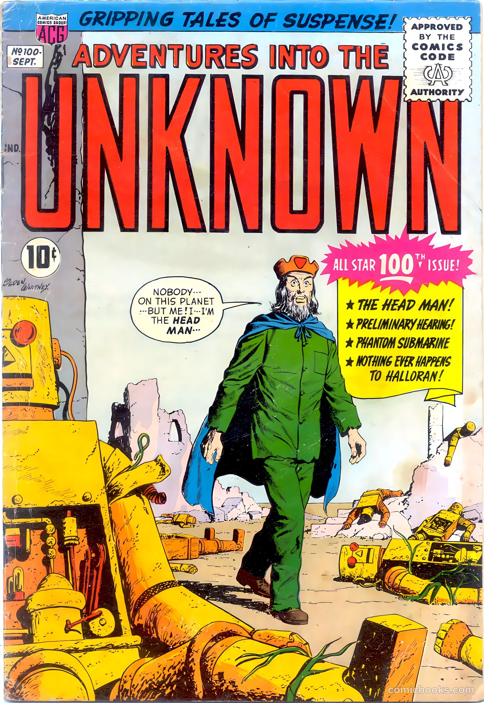 Adventures into the Unknown #100