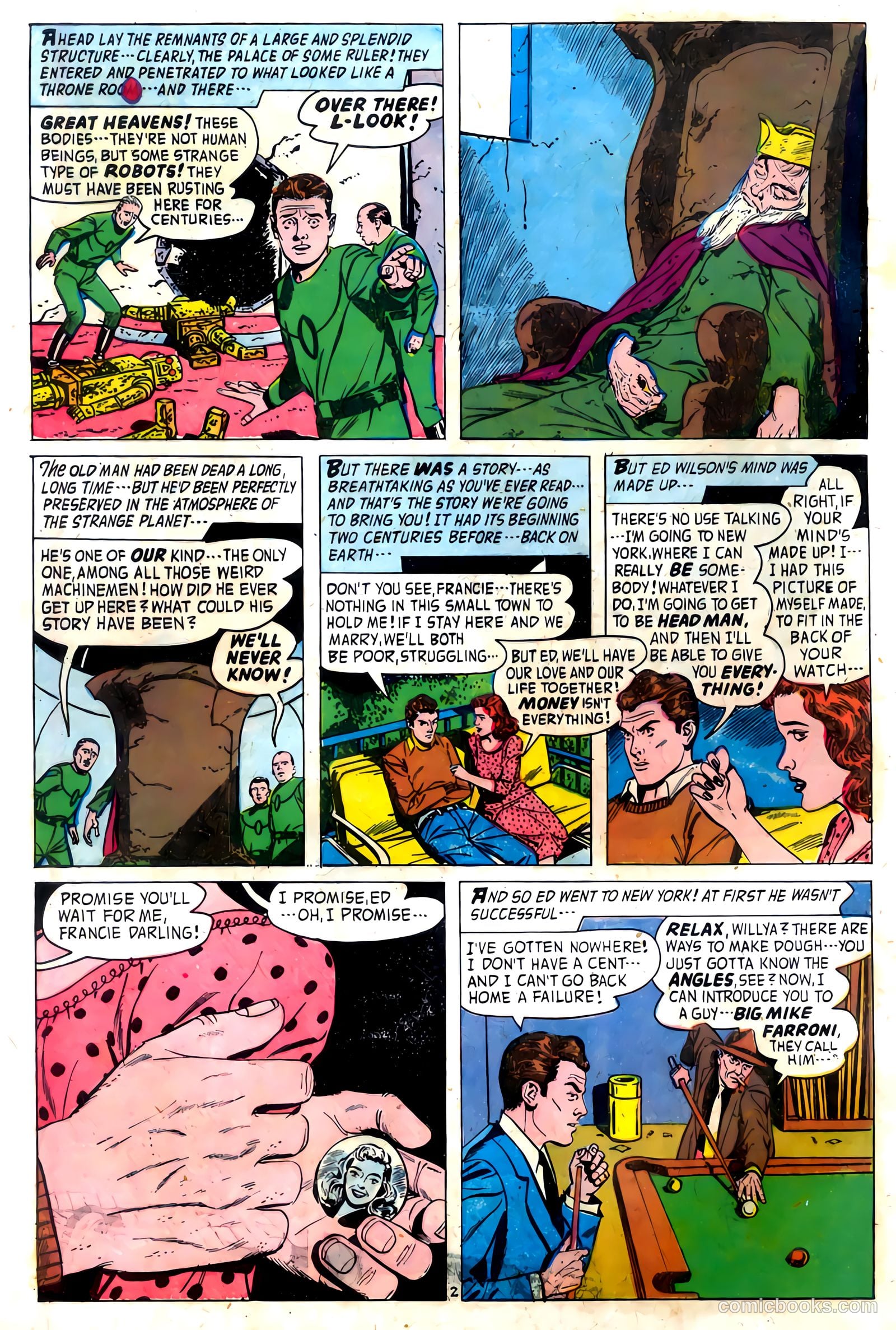 Adventures into the Unknown #100 (1958) — page 4 of 36
