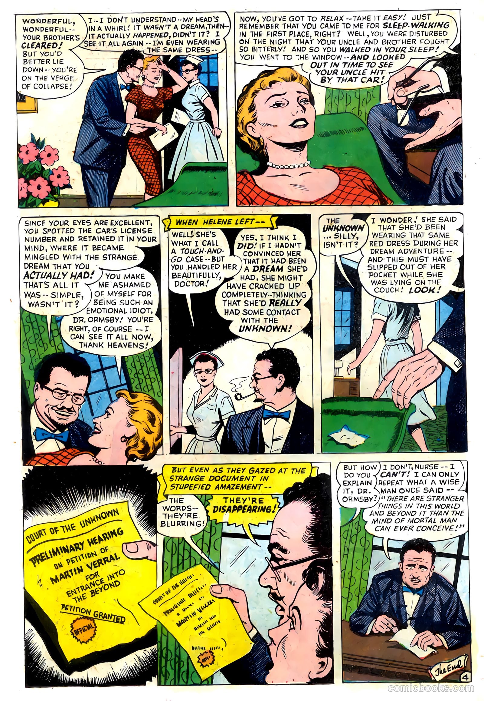 Adventures into the Unknown #100 (1958) — page 22 of 36