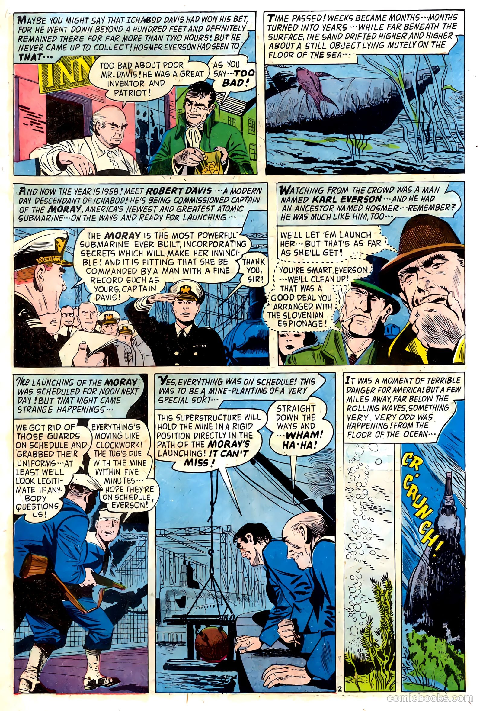 Adventures into the Unknown #100 (1958) — page 27 of 36