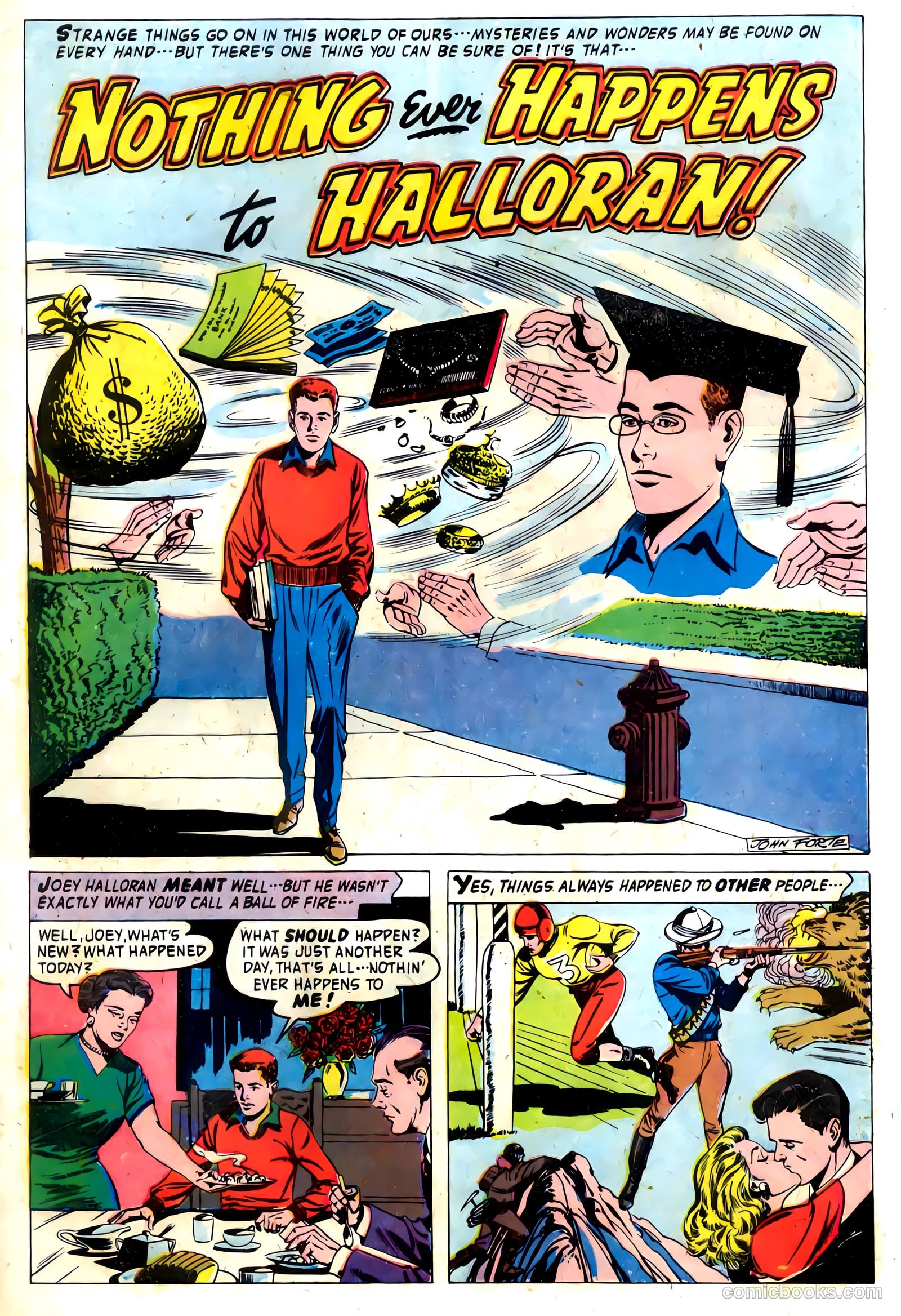 Adventures into the Unknown #100 (1958) — page 29 of 36
