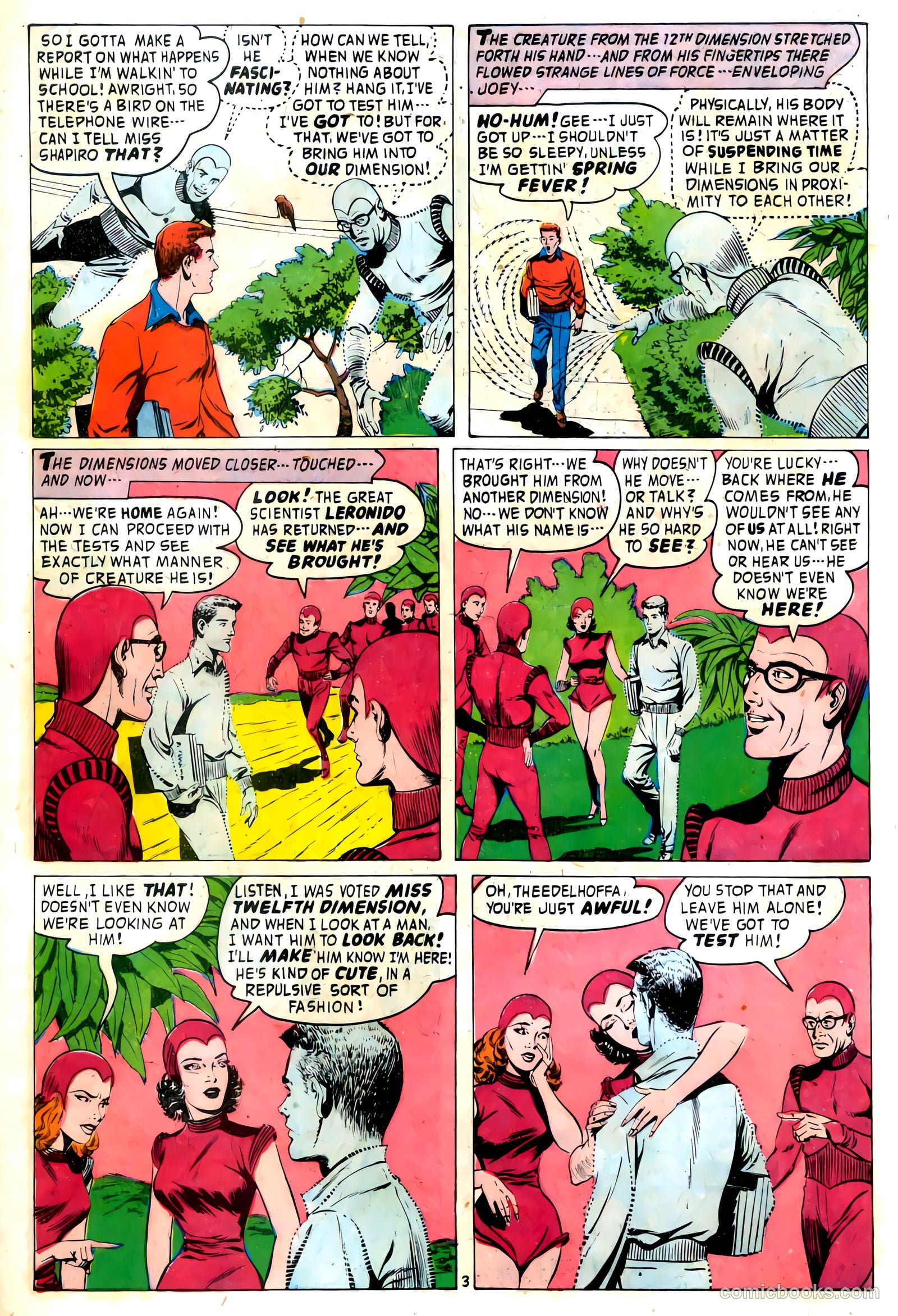 Adventures into the Unknown #100 (1958) — page 31 of 36
