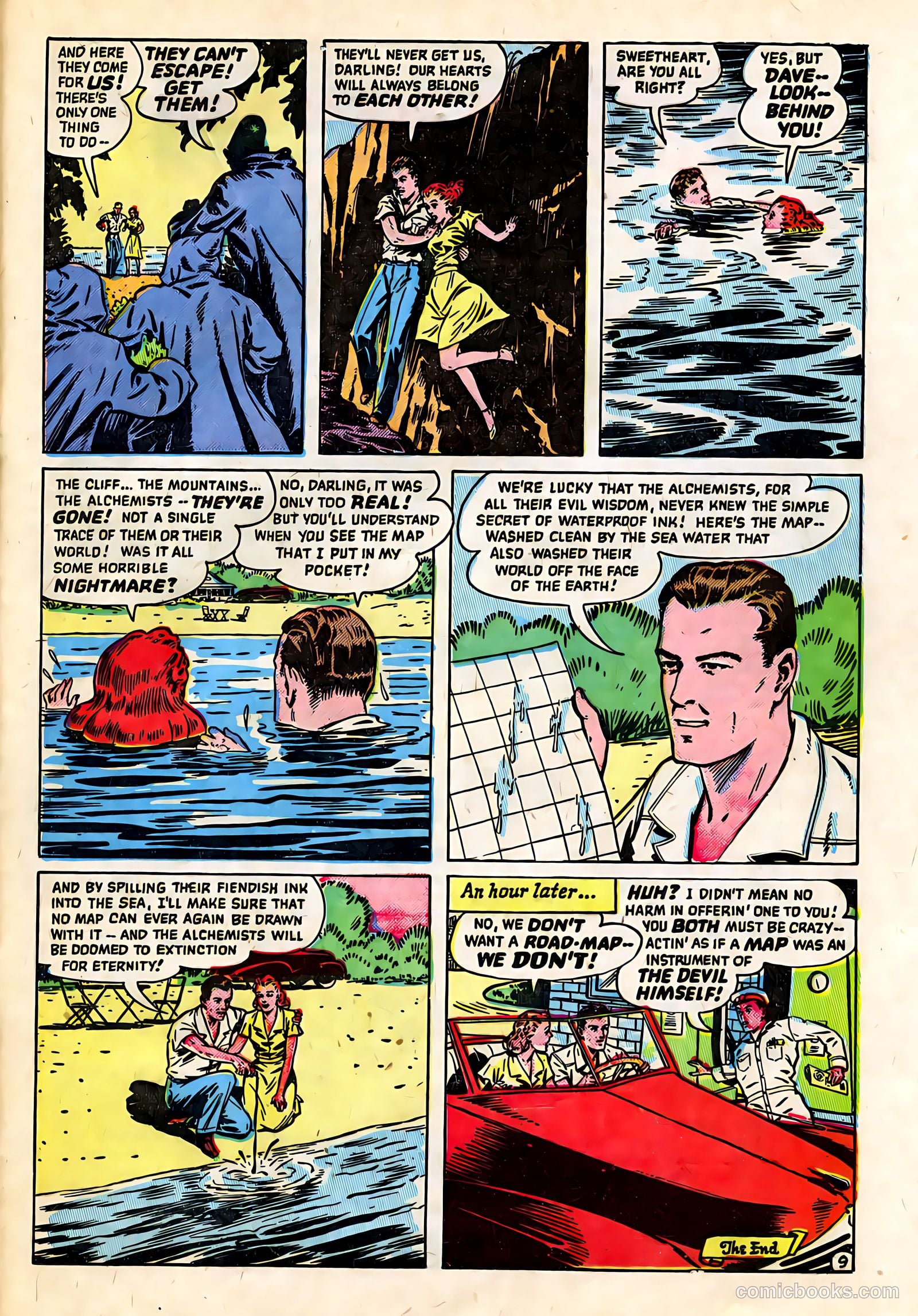 Adventures into the Unknown #11 (1950) — page 31 of 52
