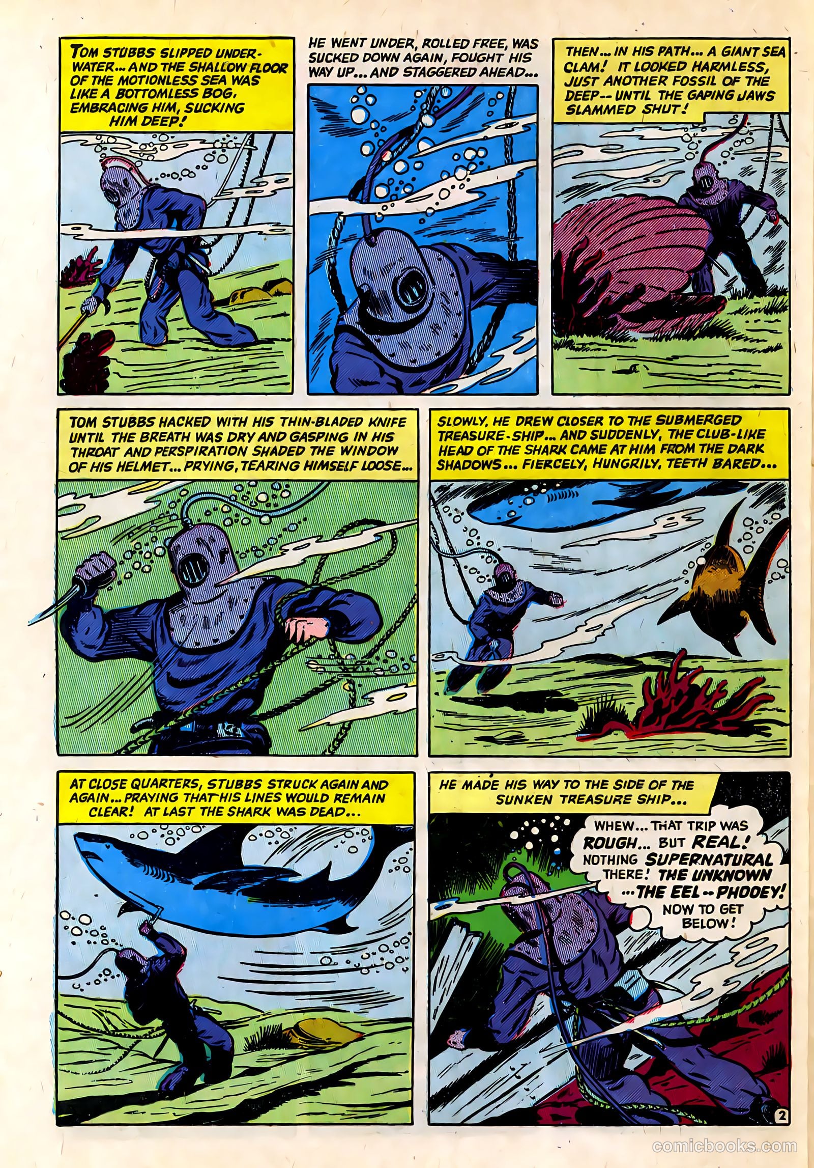 Adventures into the Unknown #11 (1950) — page 34 of 52