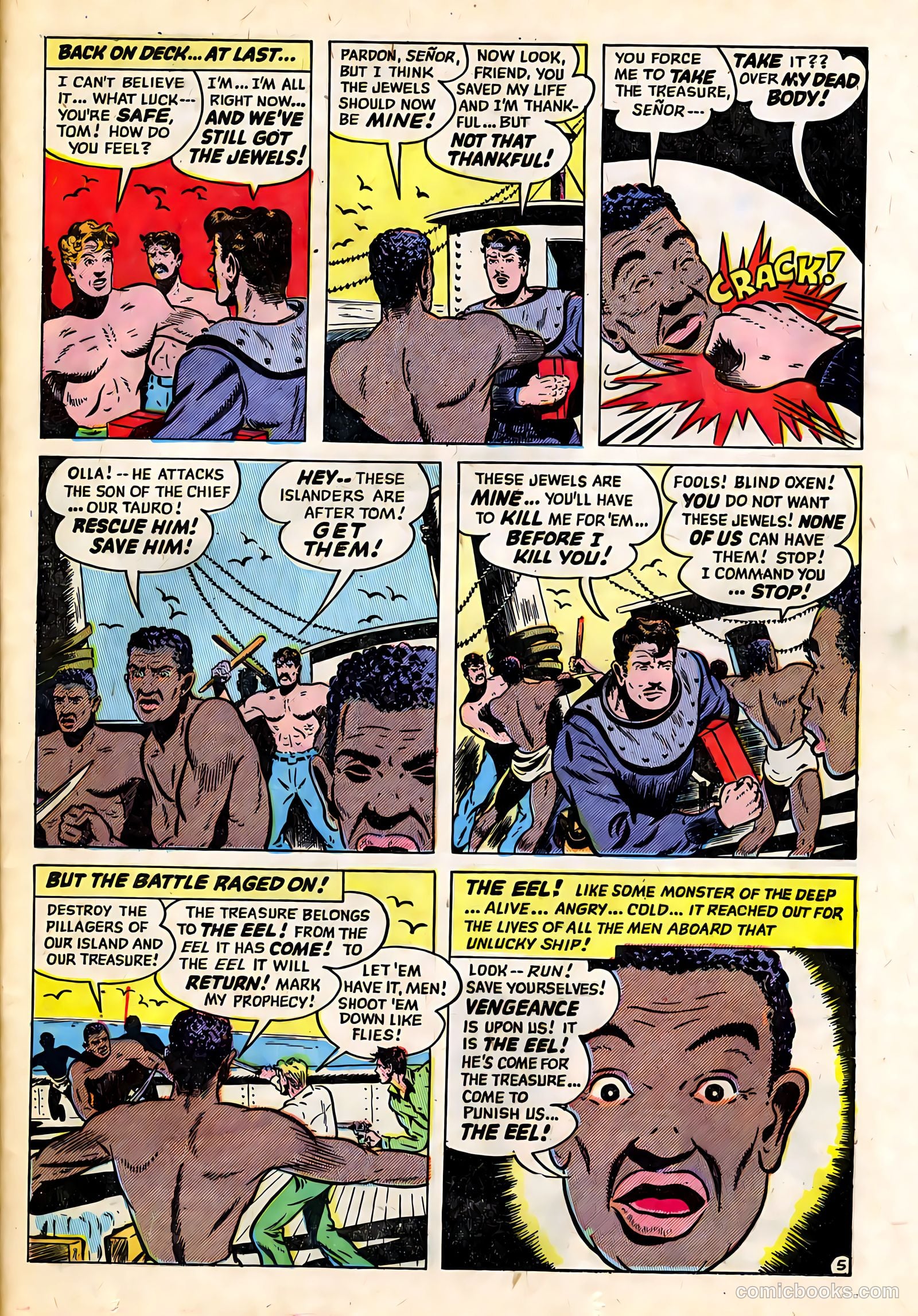 Adventures into the Unknown #11 (1950) — page 37 of 52