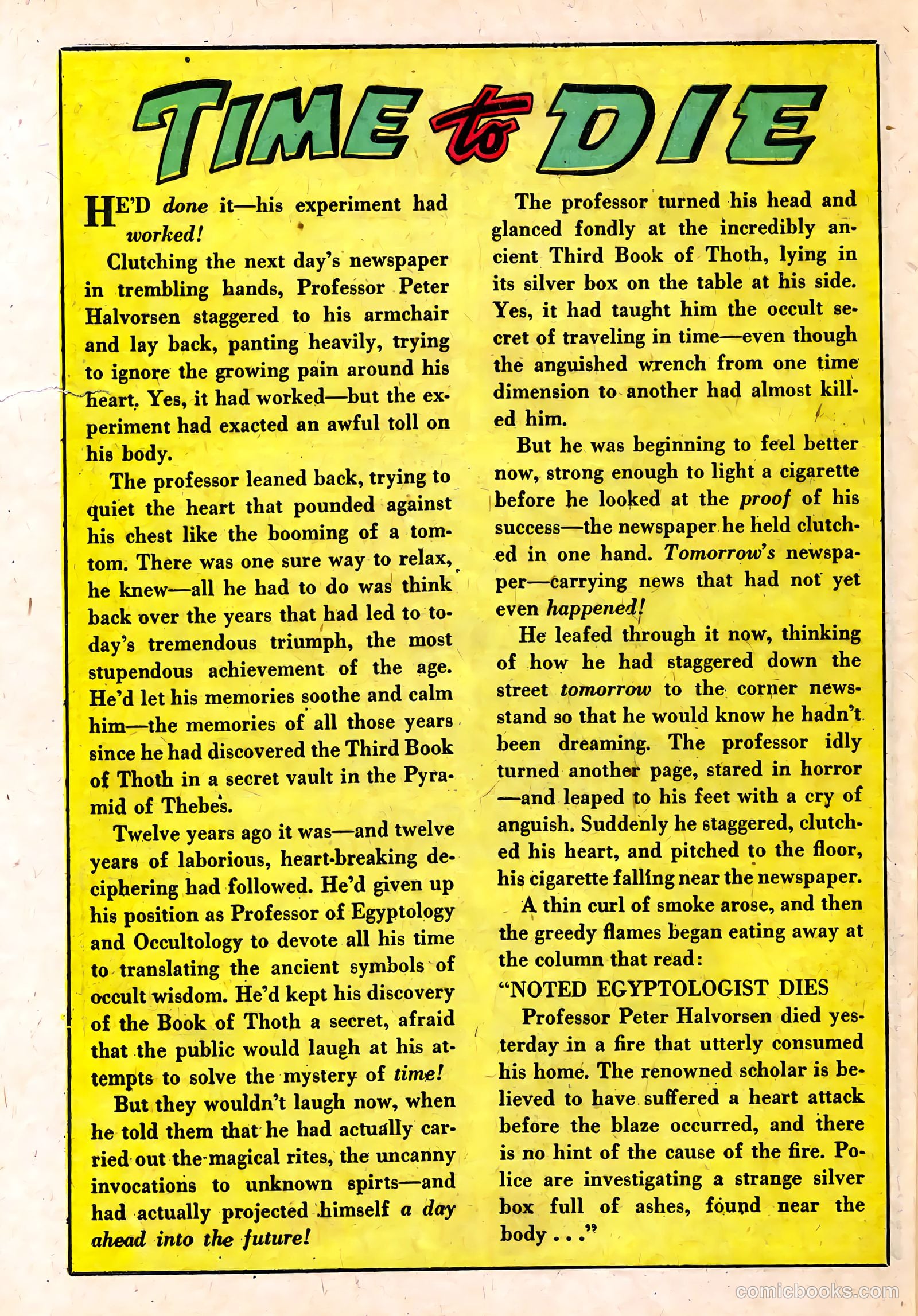 Adventures into the Unknown #11 (1950) — page 40 of 52