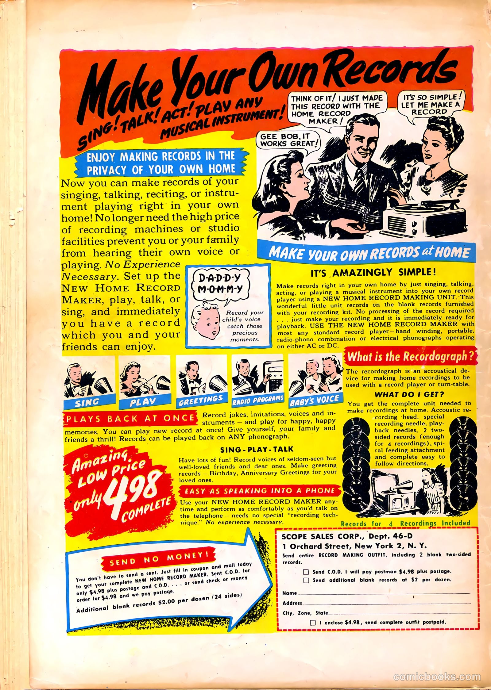 Adventures into the Unknown #11 (1950) — page 52 of 52
