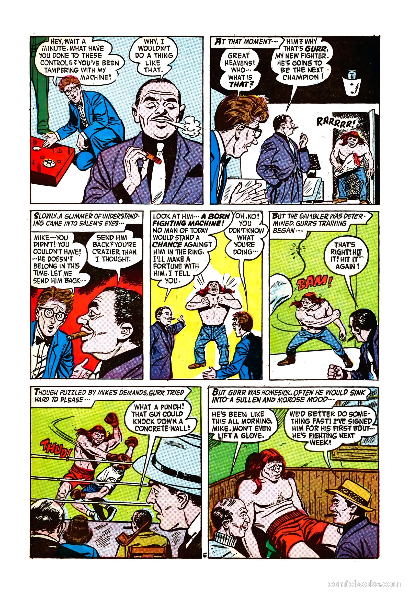 Adventures into the Unknown #111 (1959) — page 7 of 36
