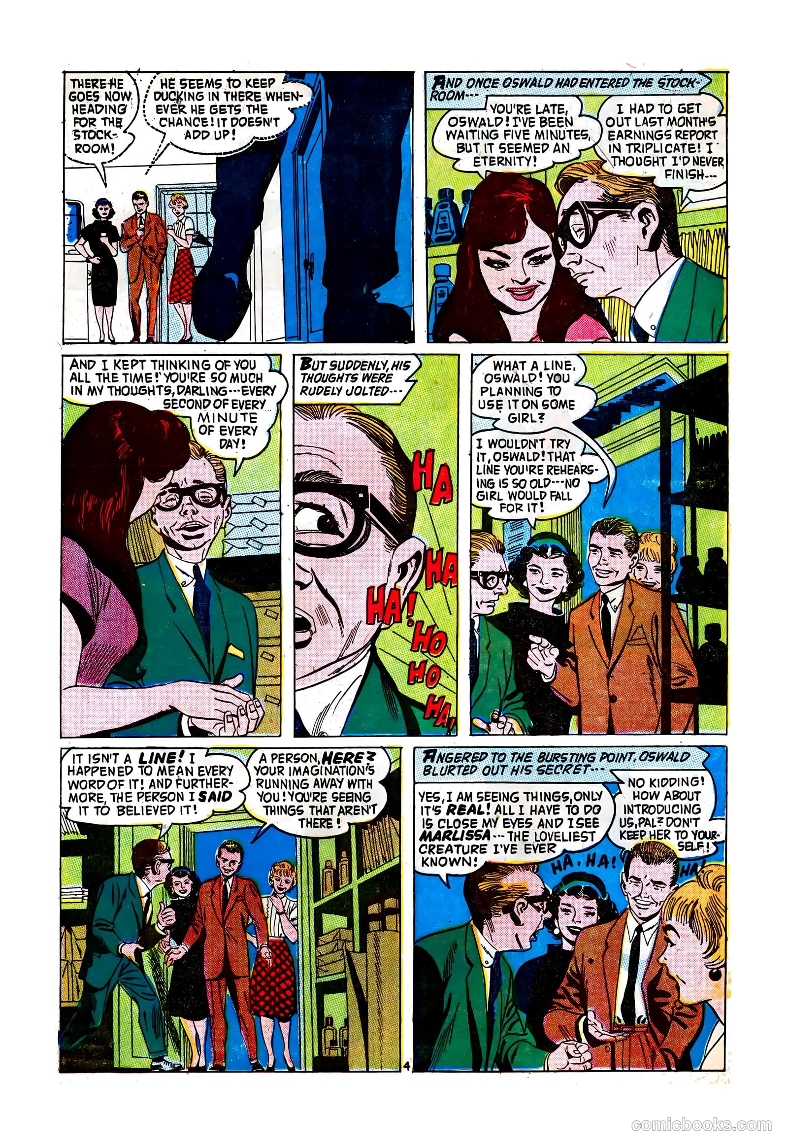 Adventures into the Unknown #111 (1959) — page 31 of 36