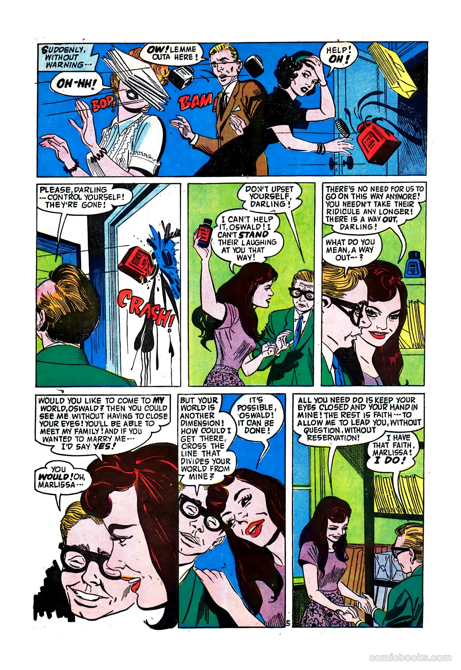 Adventures into the Unknown #111 (1959) — page 32 of 36