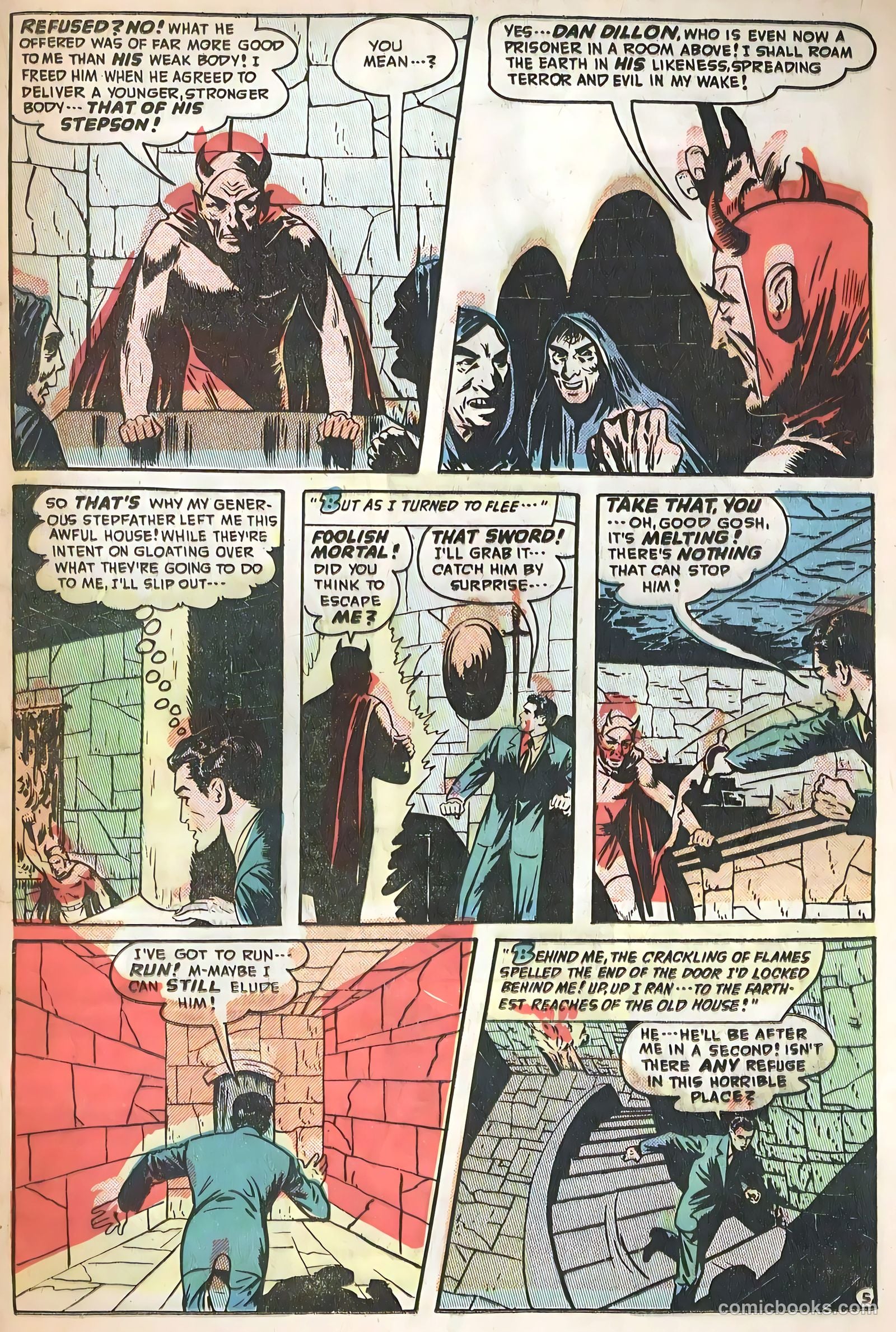 Adventures into the Unknown #12 (1950) — page 19 of 52