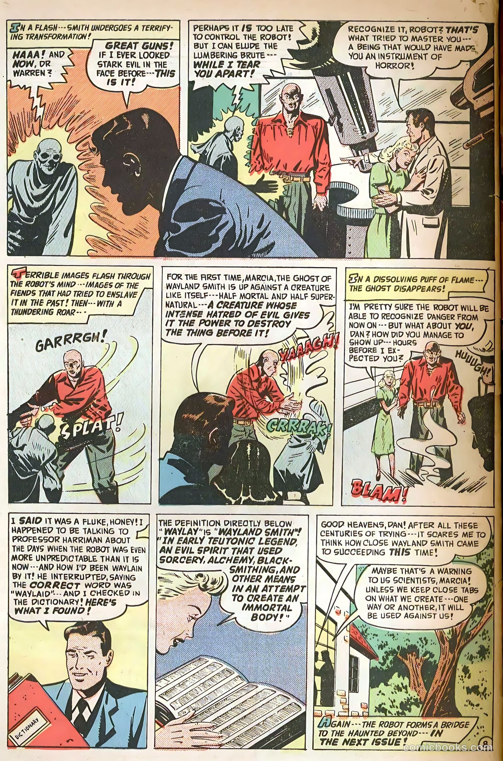Adventures into the Unknown #12 (1950) — page 50 of 52